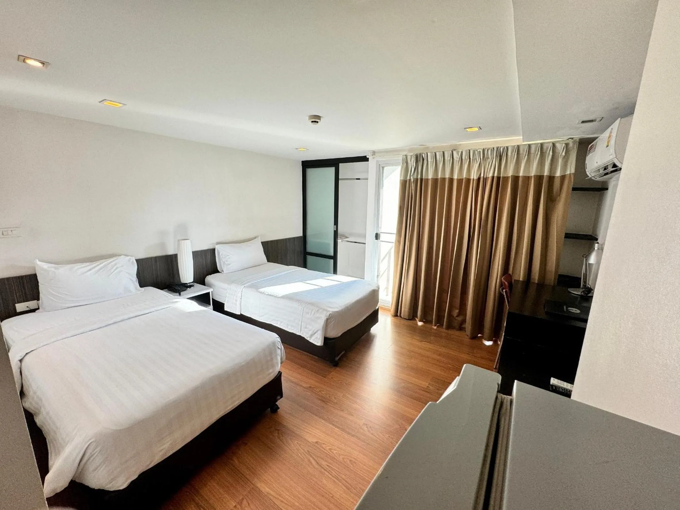 Bed in I Residence Hotel Sathorn