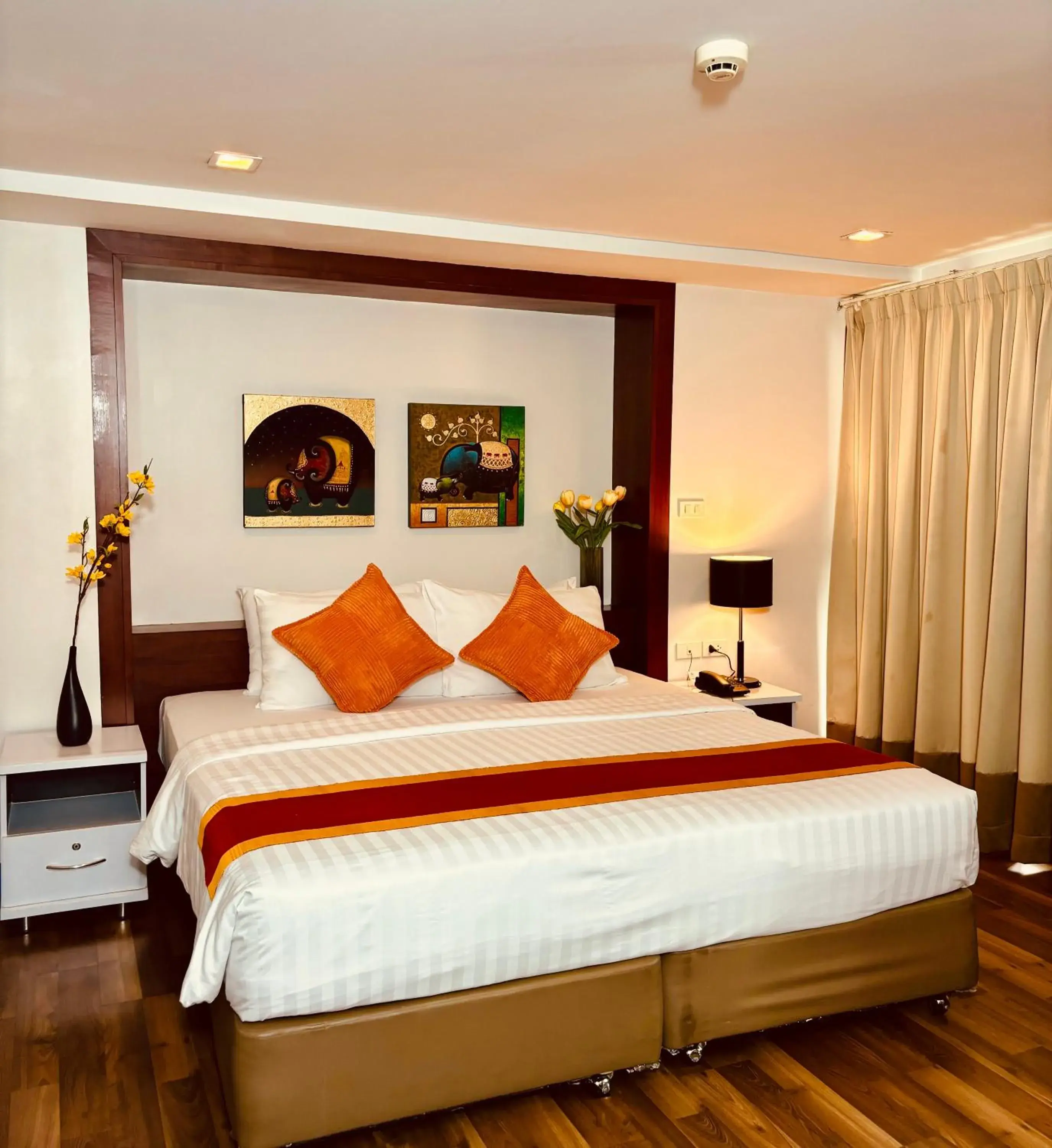 Bed in I Residence Hotel Sathorn Bed in I Residence Hotel Sathorn