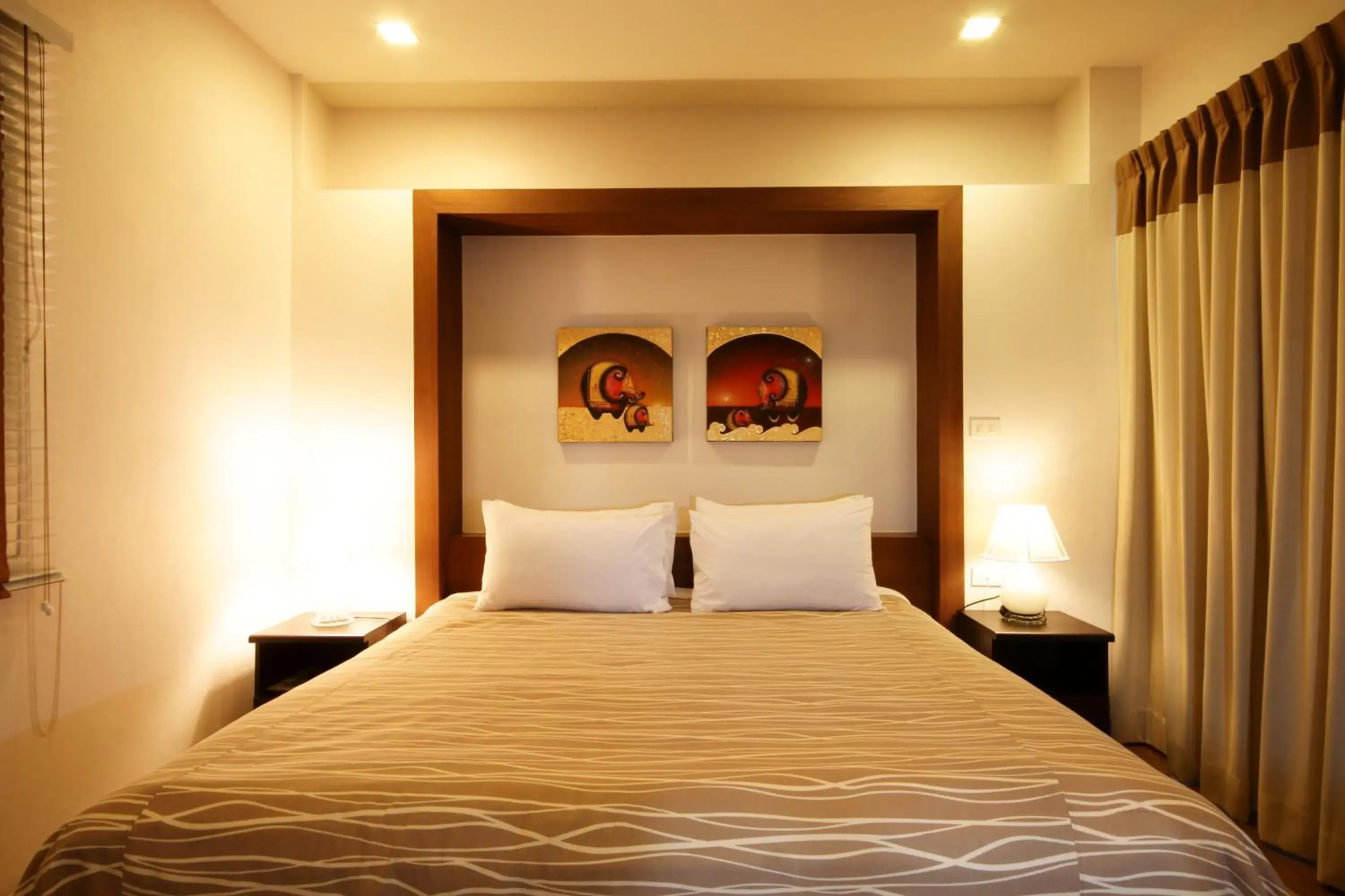 Bed in I Residence Hotel Sathorn Bed in I Residence Hotel Sathorn
