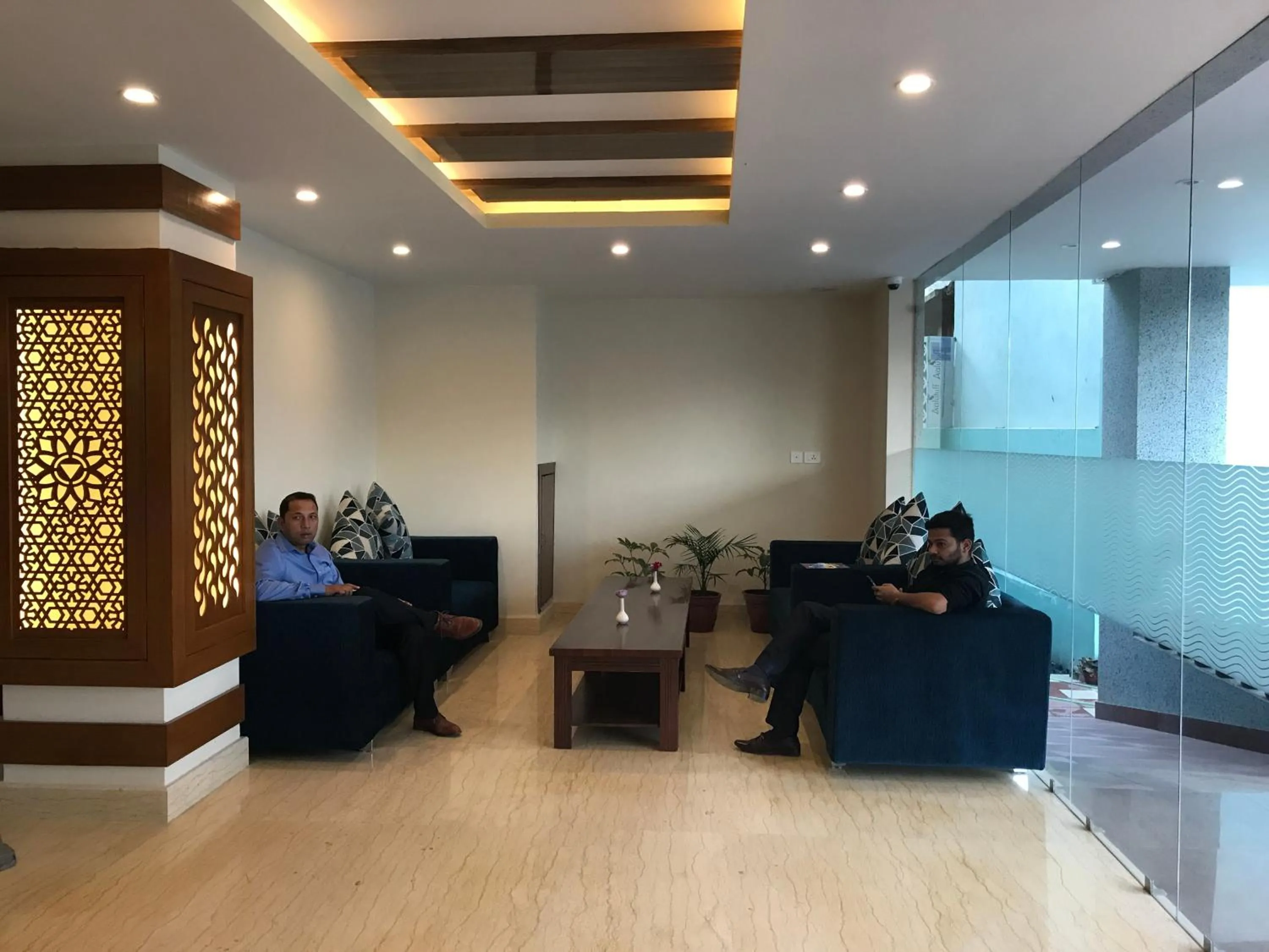 Lobby or reception in Kaveri Inn