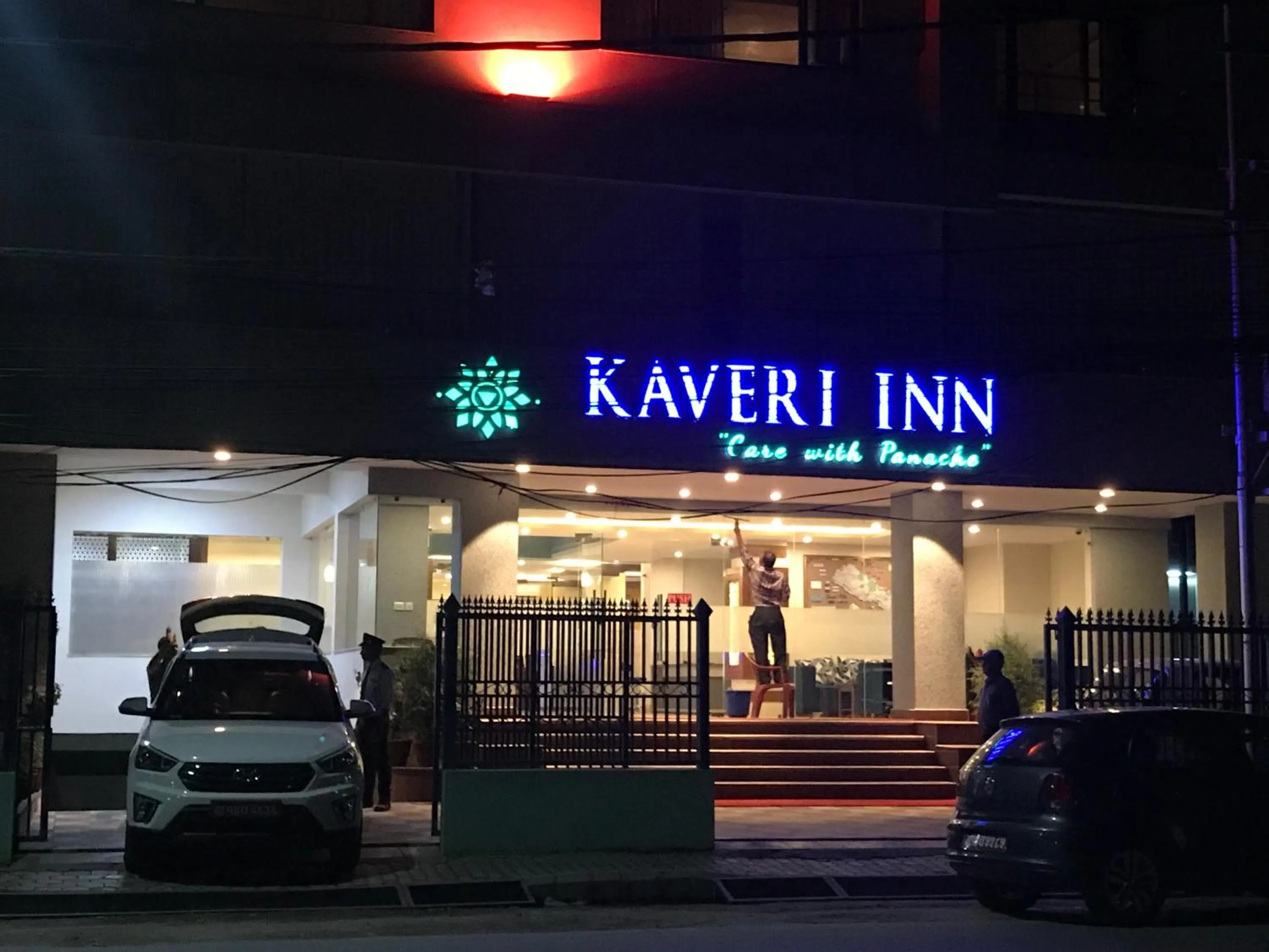 Property building in Kaveri Inn
