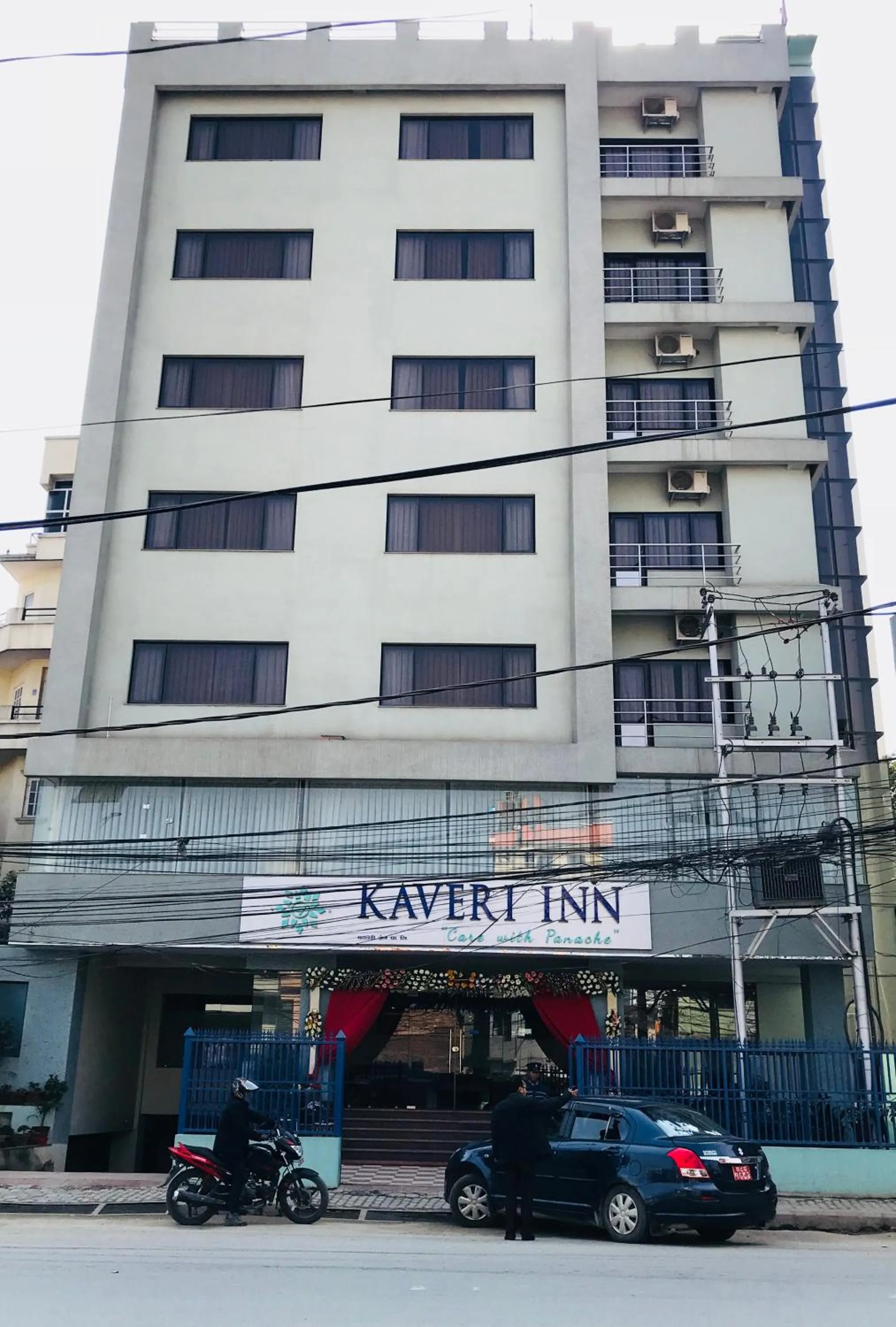Property building in Kaveri Inn