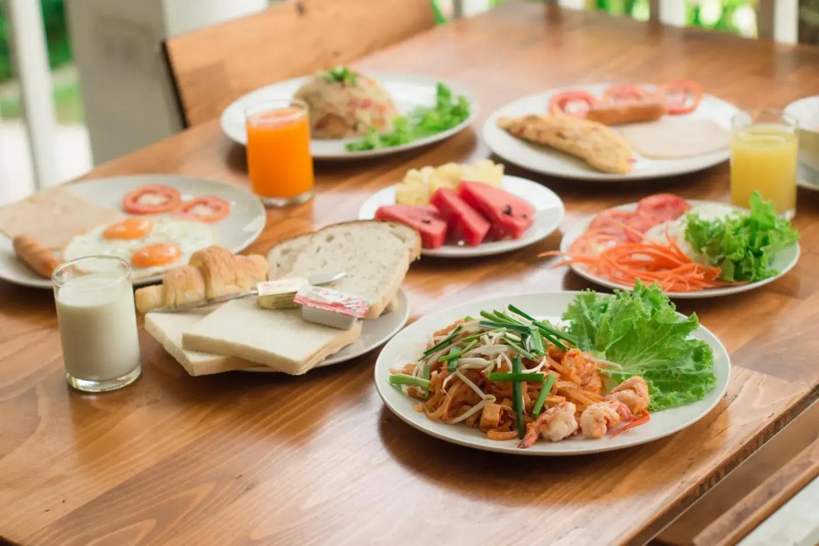 Food close-up in Whalecome Aonang Resort-SHA Extra Plus Food close-up in Whalecome Aonang Resort-SHA Extra Plus