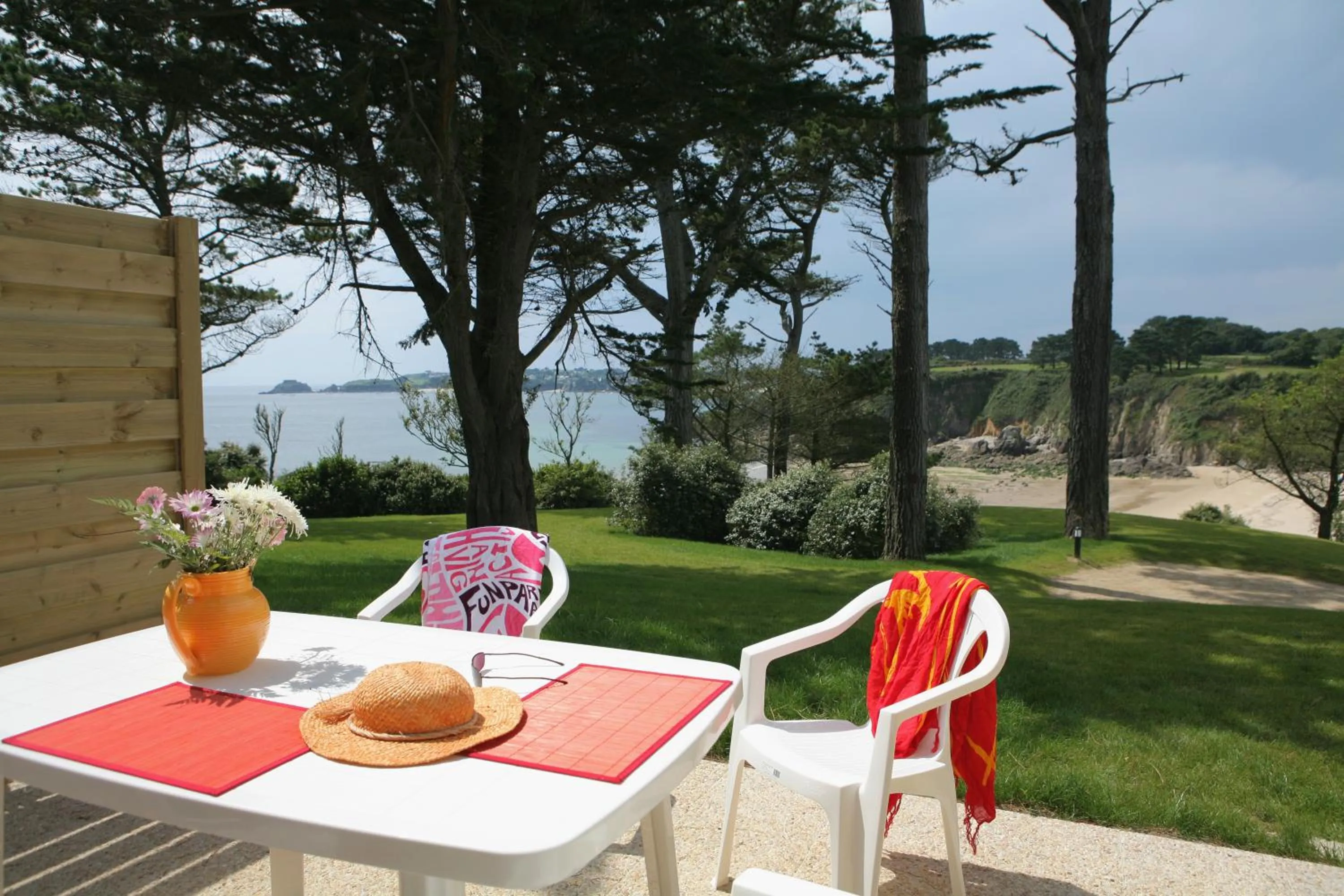 Balcony/Terrace in Résidence Néméa Iroise Armorique
