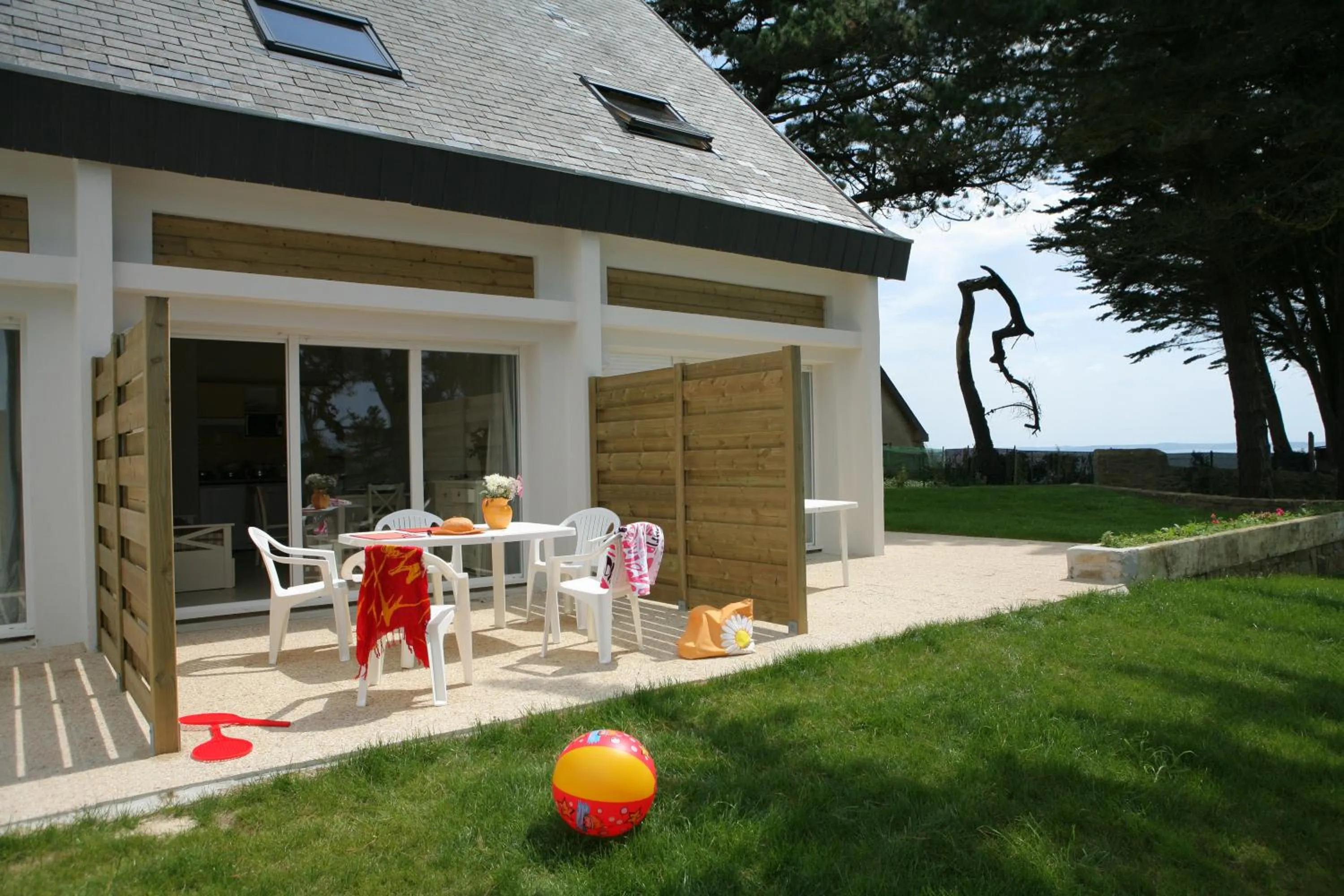 Balcony/Terrace in Résidence Néméa Iroise Armorique