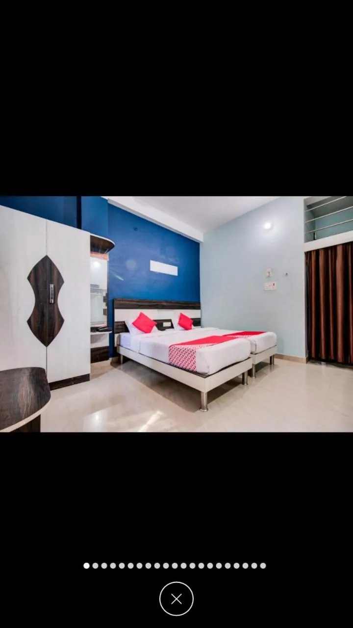 Bed in Hotel Radiation Deoghar