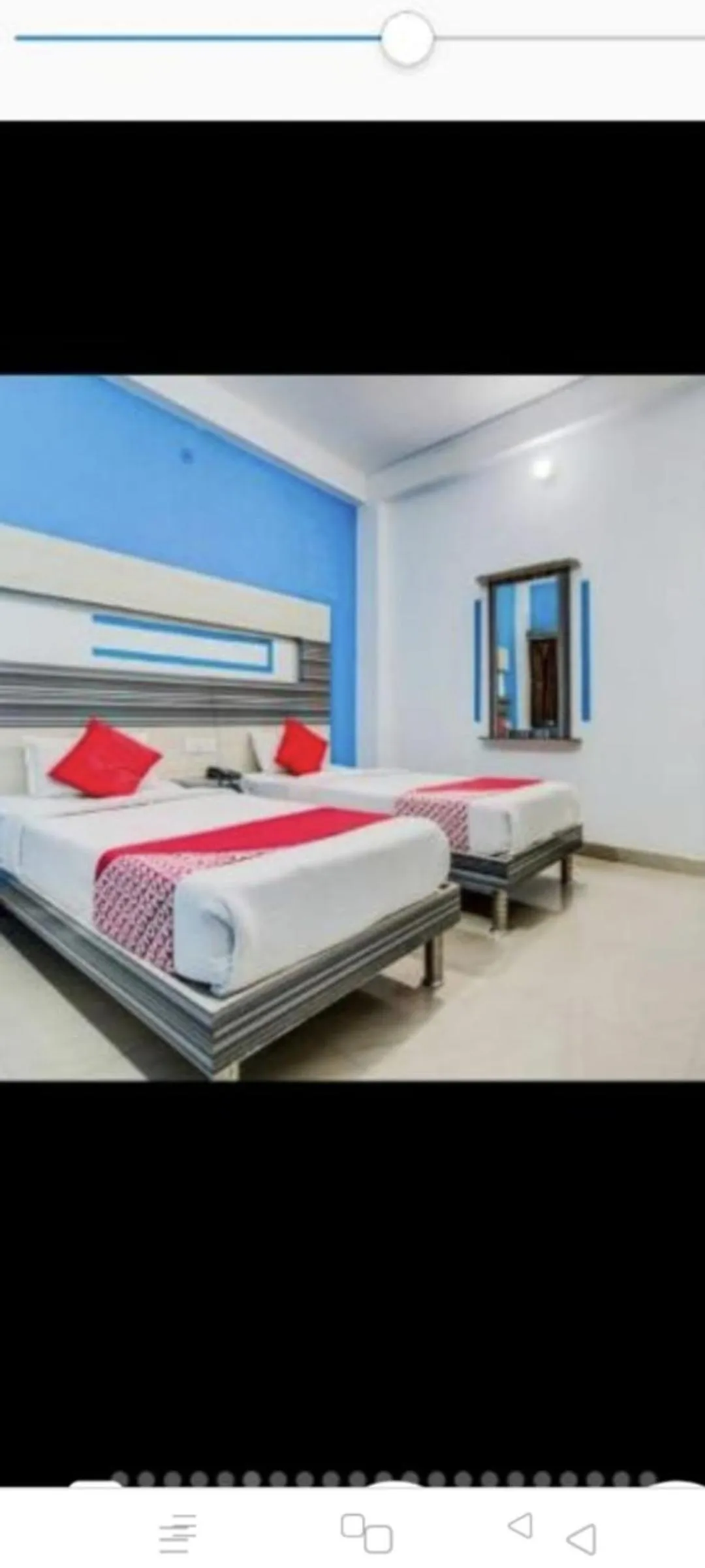 Bed in Hotel Radiation Deoghar