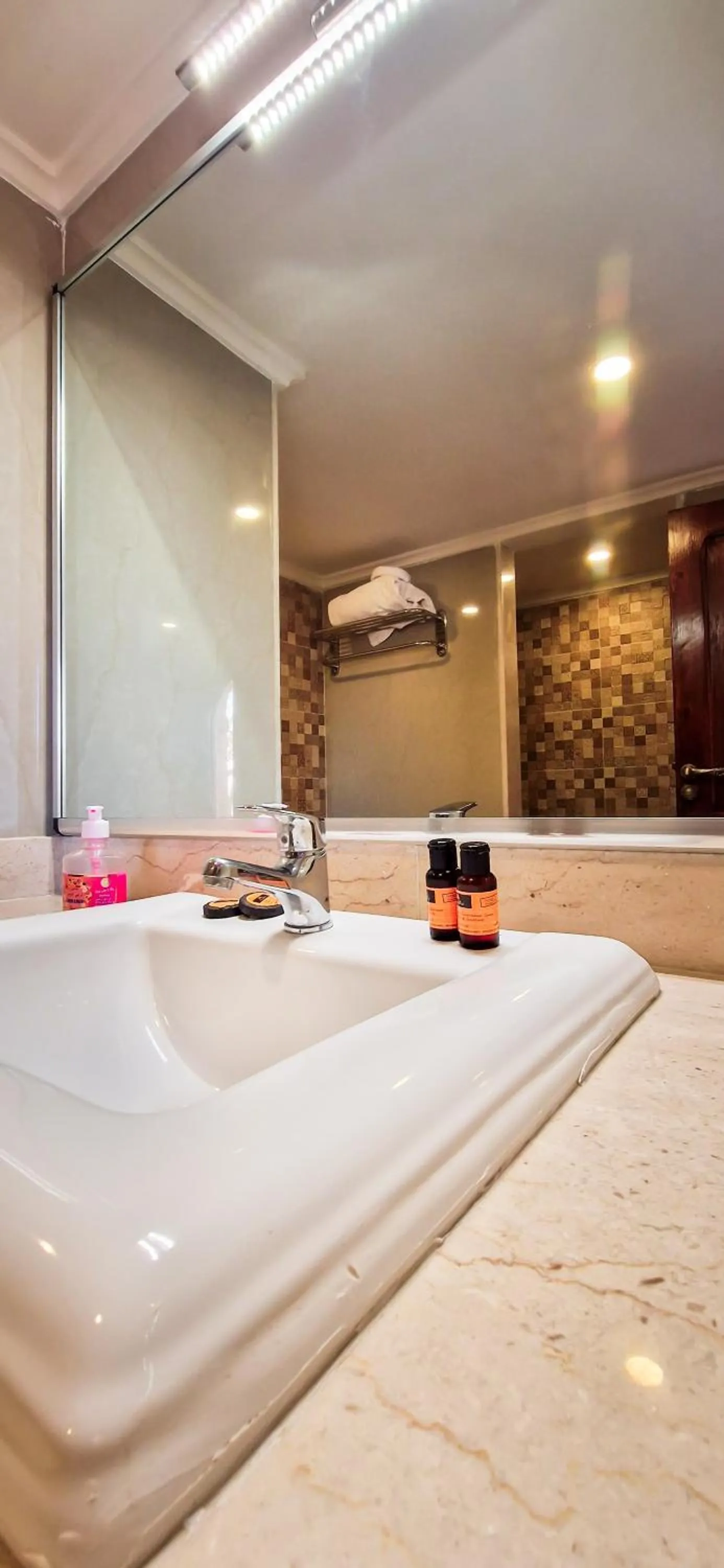 Bathroom in Palm's Hotel Club