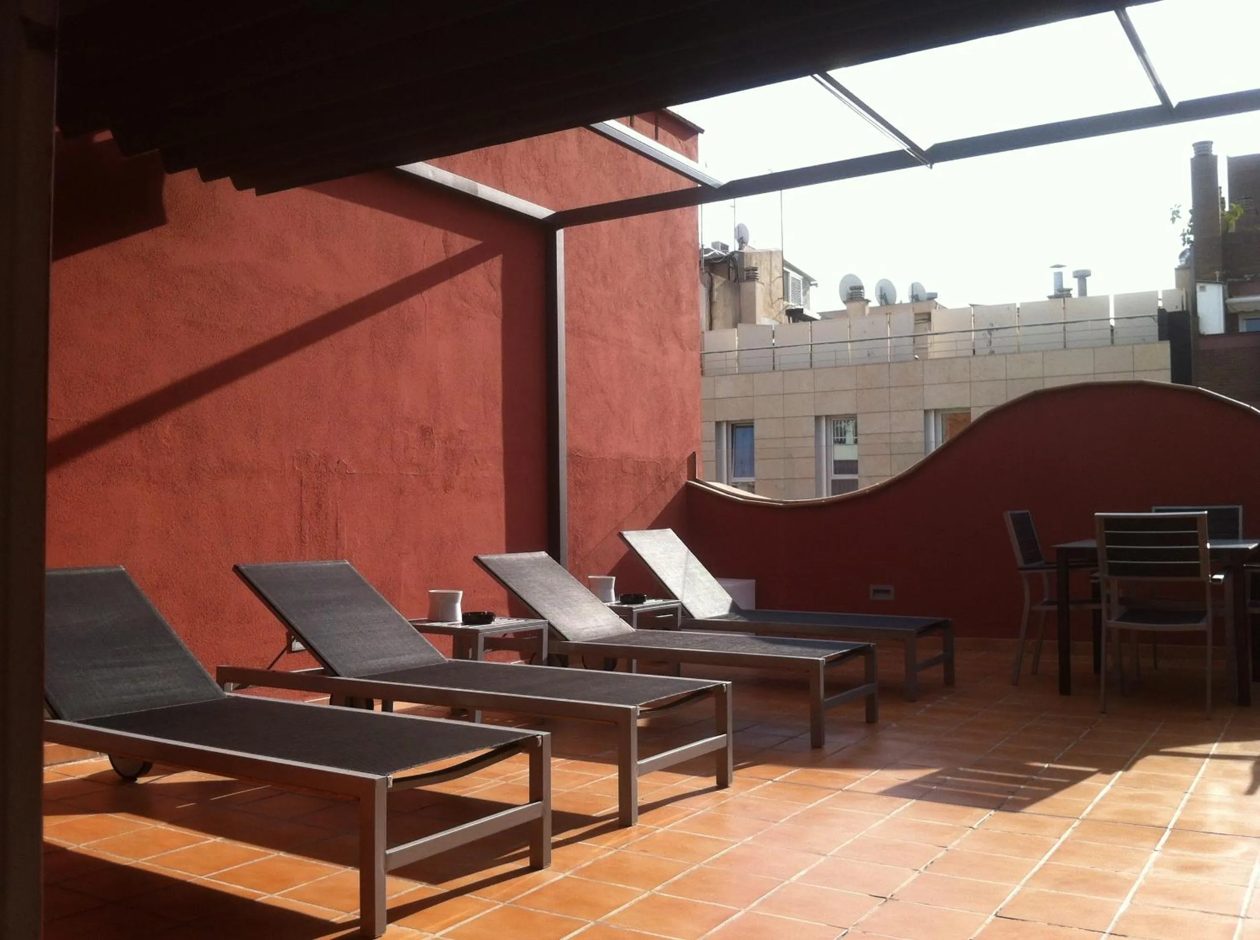 Balcony/Terrace in Up Suites BCN