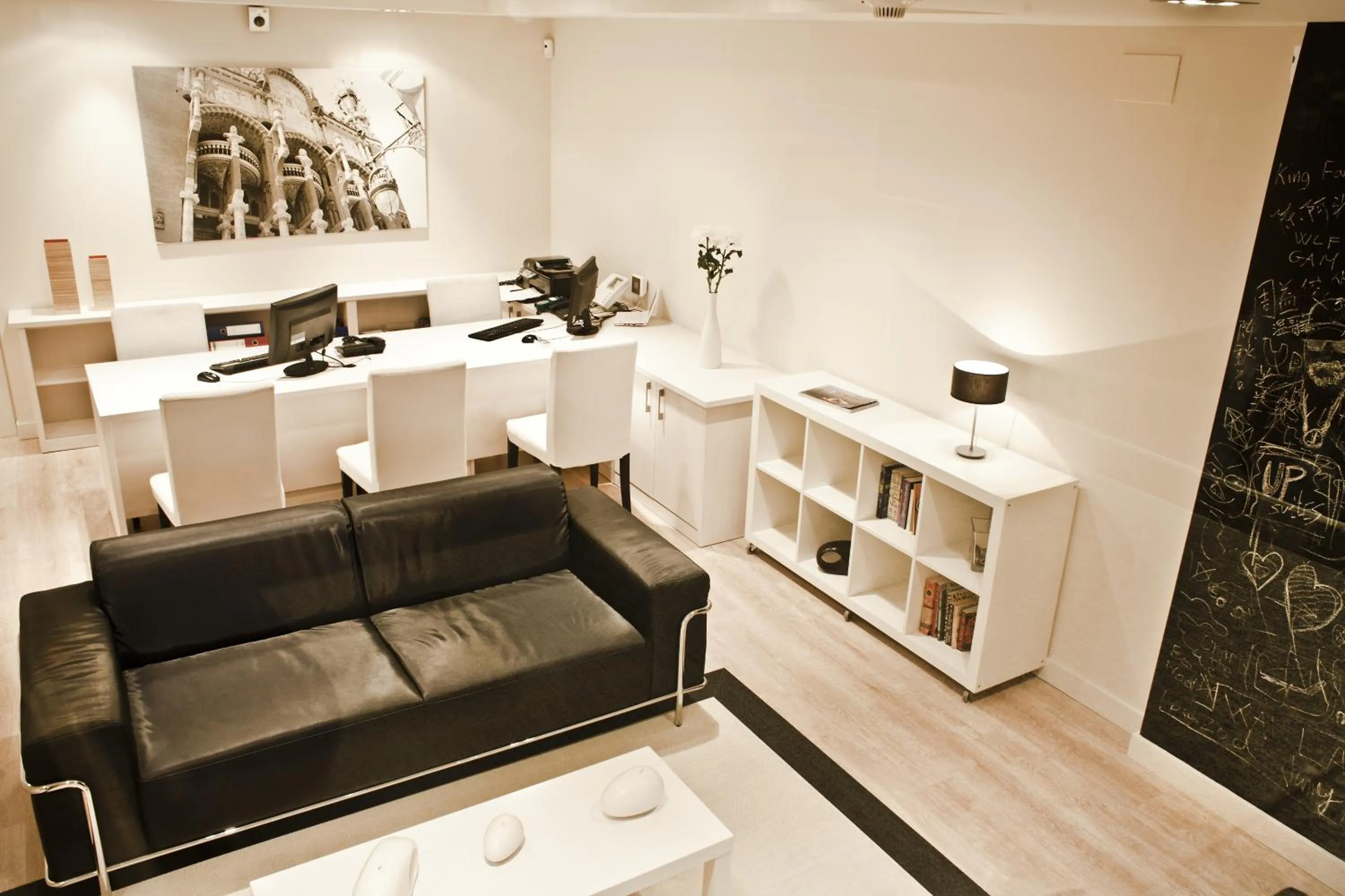 Living room in Up Suites BCN