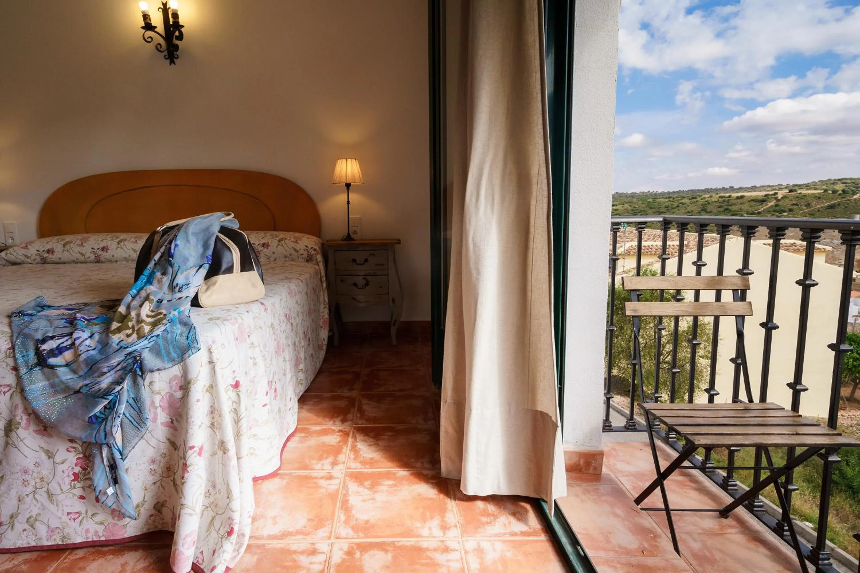 Decorative detail, Bed in Doña Ruidera