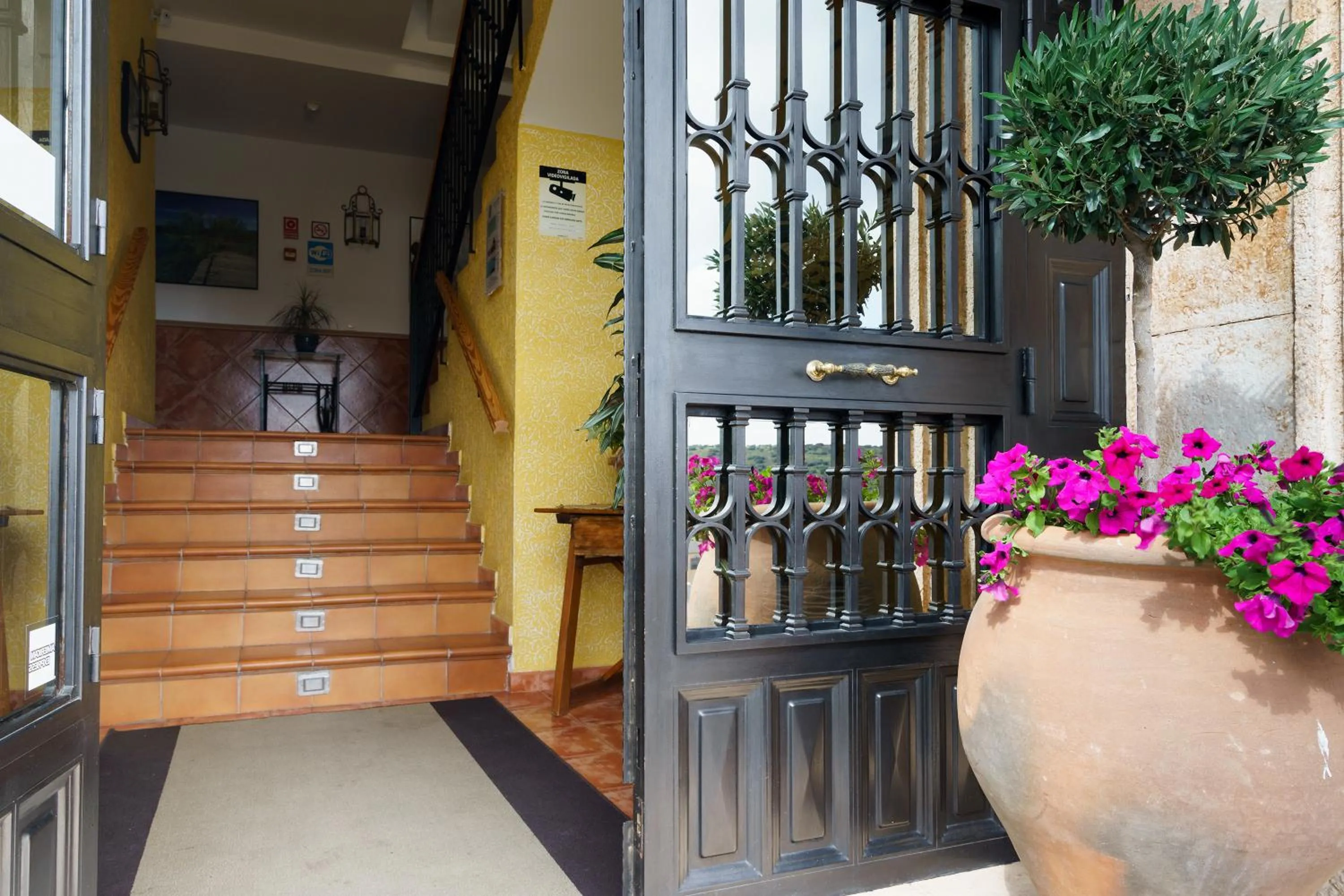 Lobby or reception in Doña Ruidera