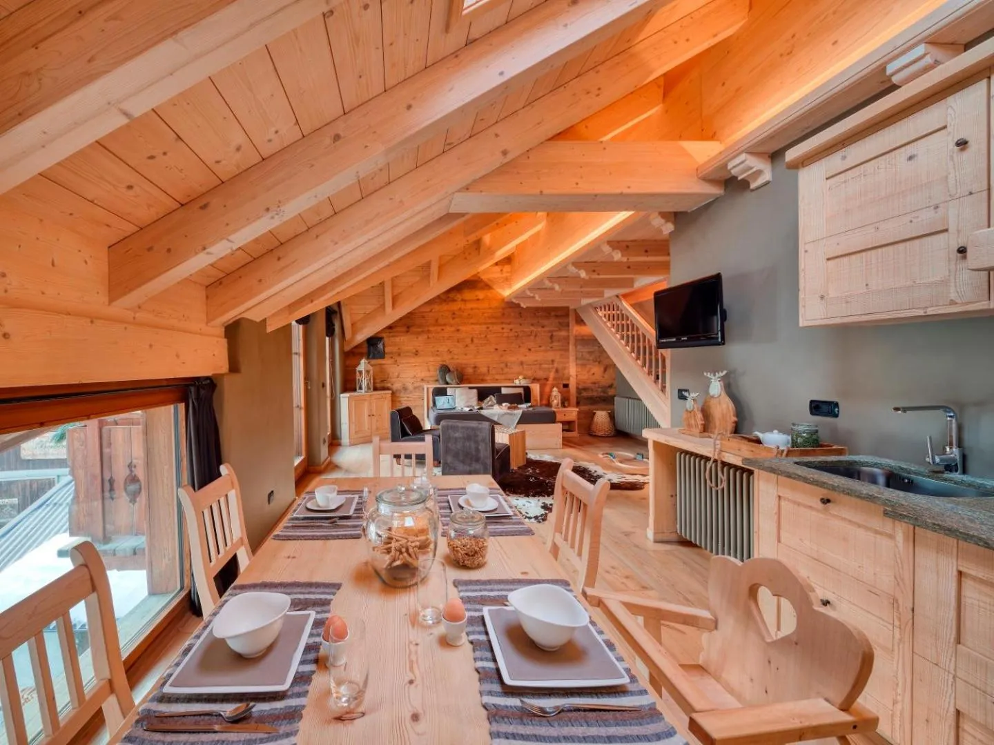 Dining area in Agriturismo Rini