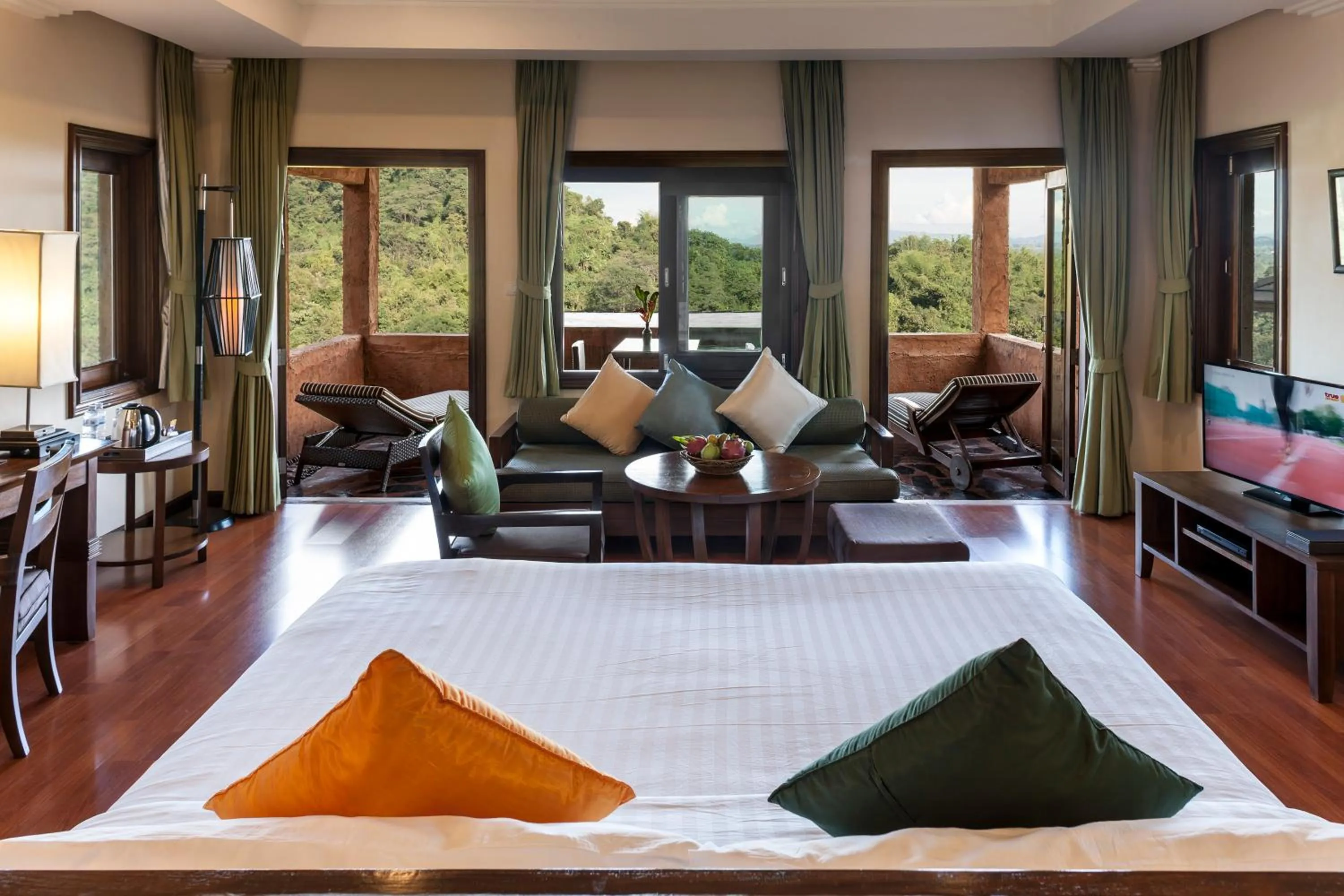 Bed in Katiliya Mountain Resort And Spa
