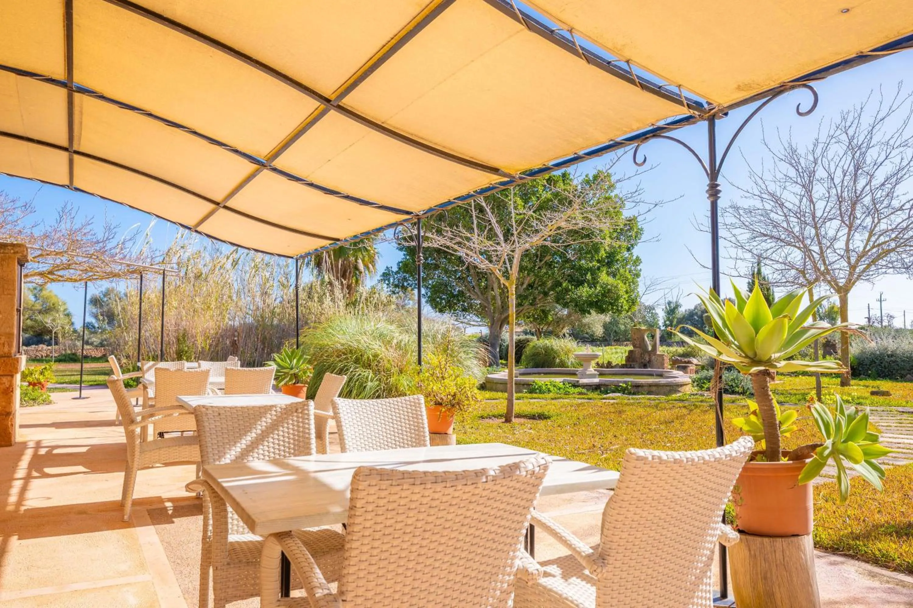 Balcony/Terrace in Agroturismo Mondrago -Antic Na Martina-