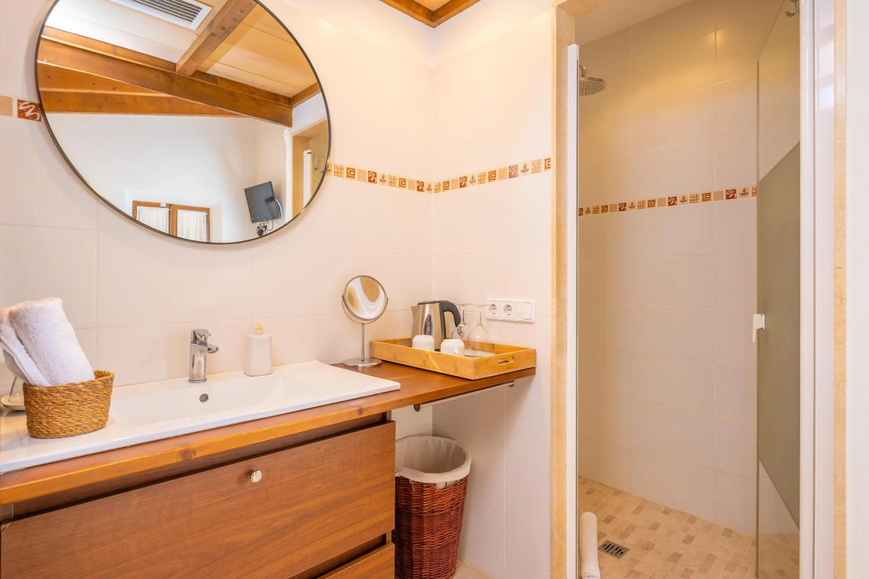 Bathroom in Agroturismo Mondrago -Antic Na Martina-