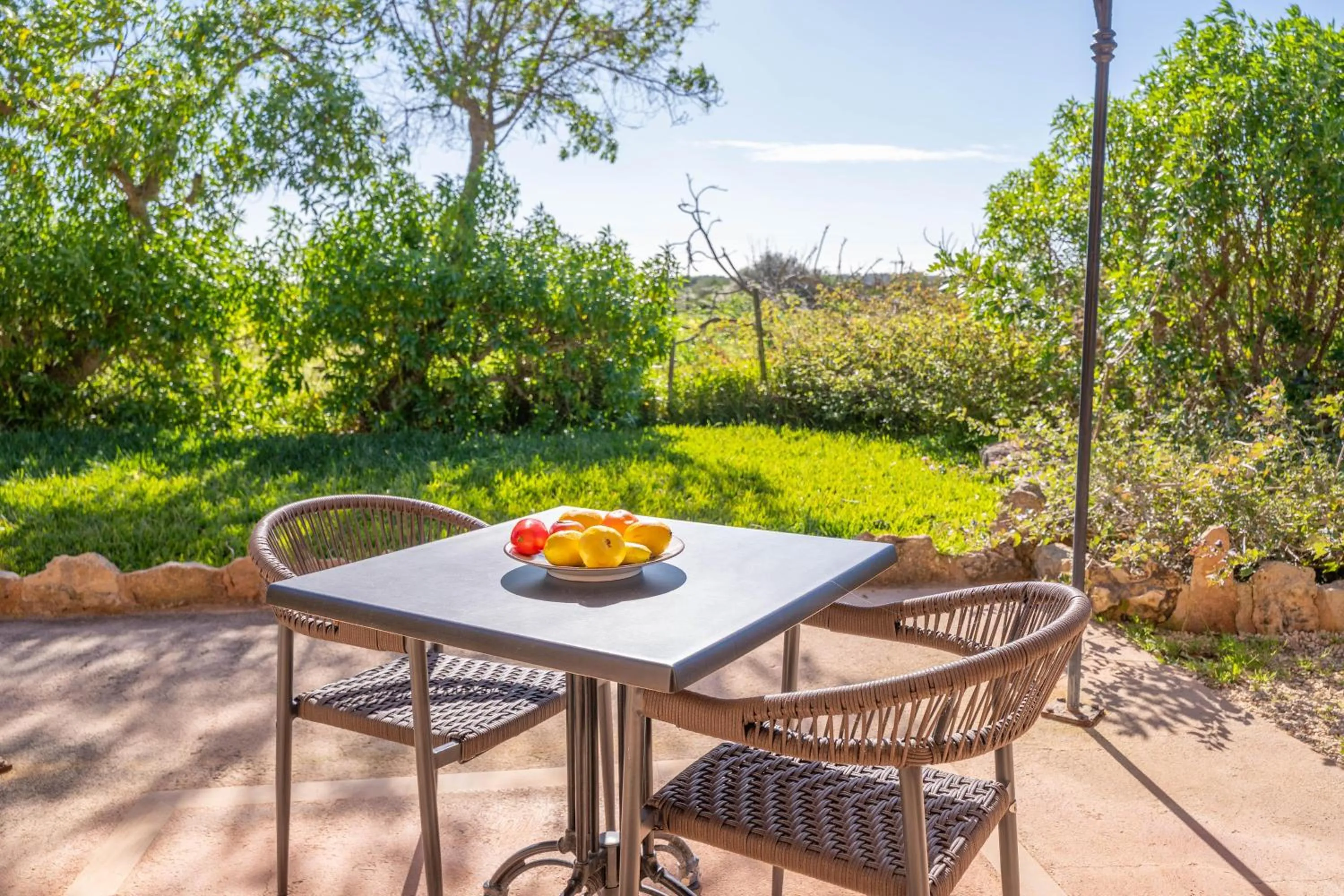 Balcony/Terrace in Agroturismo Mondrago -Antic Na Martina-
