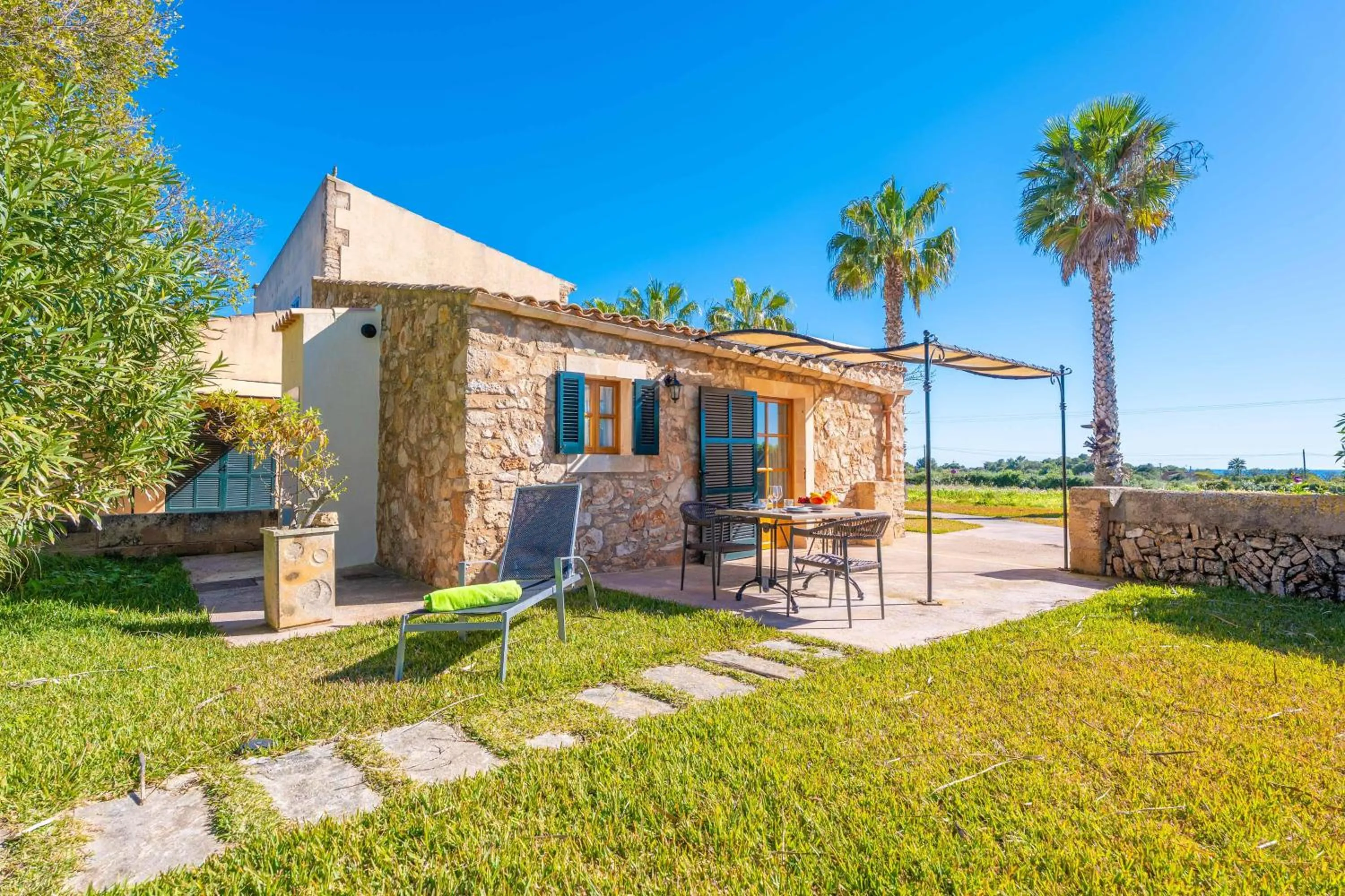 Balcony/Terrace in Agroturismo Mondrago -Antic Na Martina-