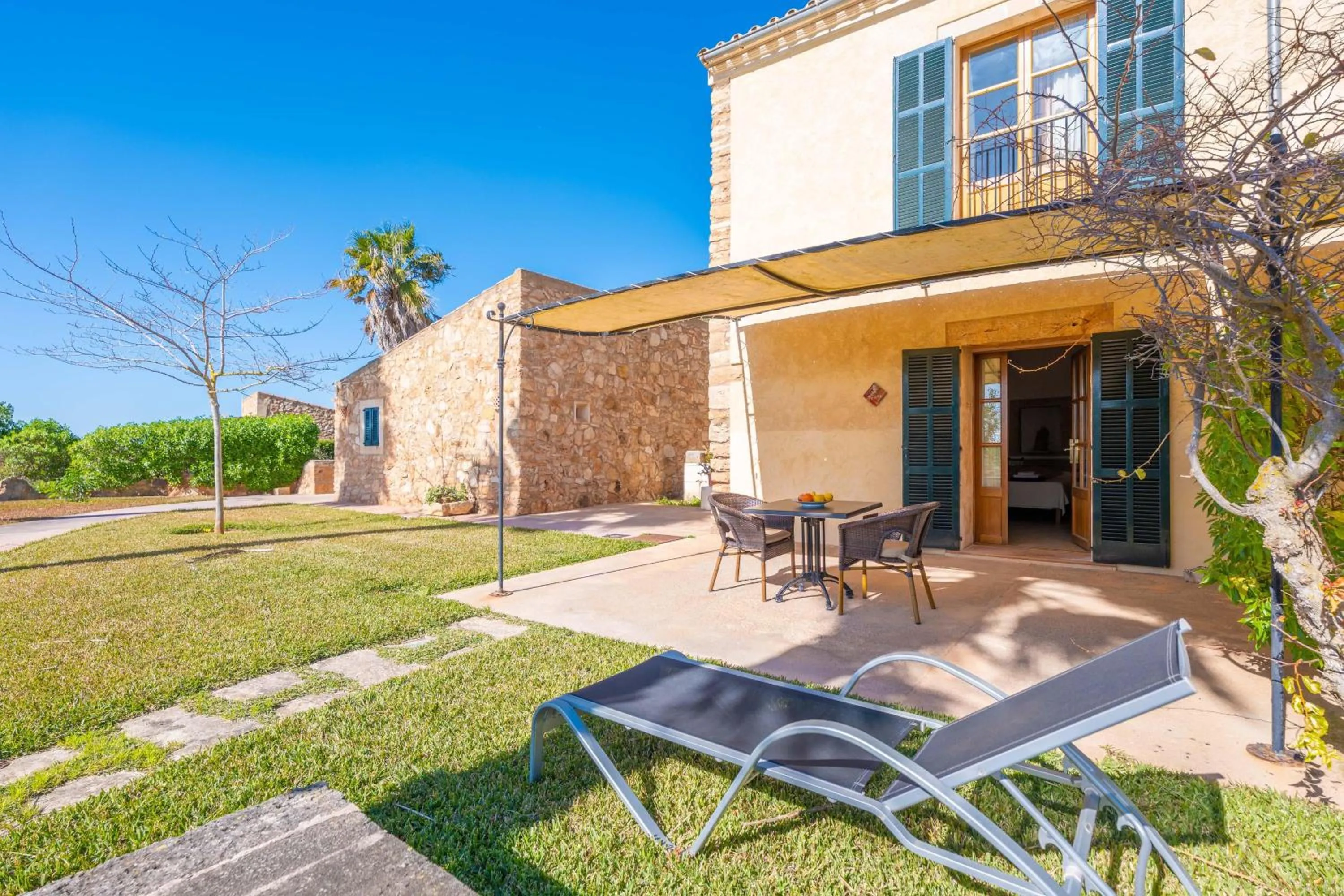 Balcony/Terrace in Agroturismo Mondrago -Antic Na Martina-