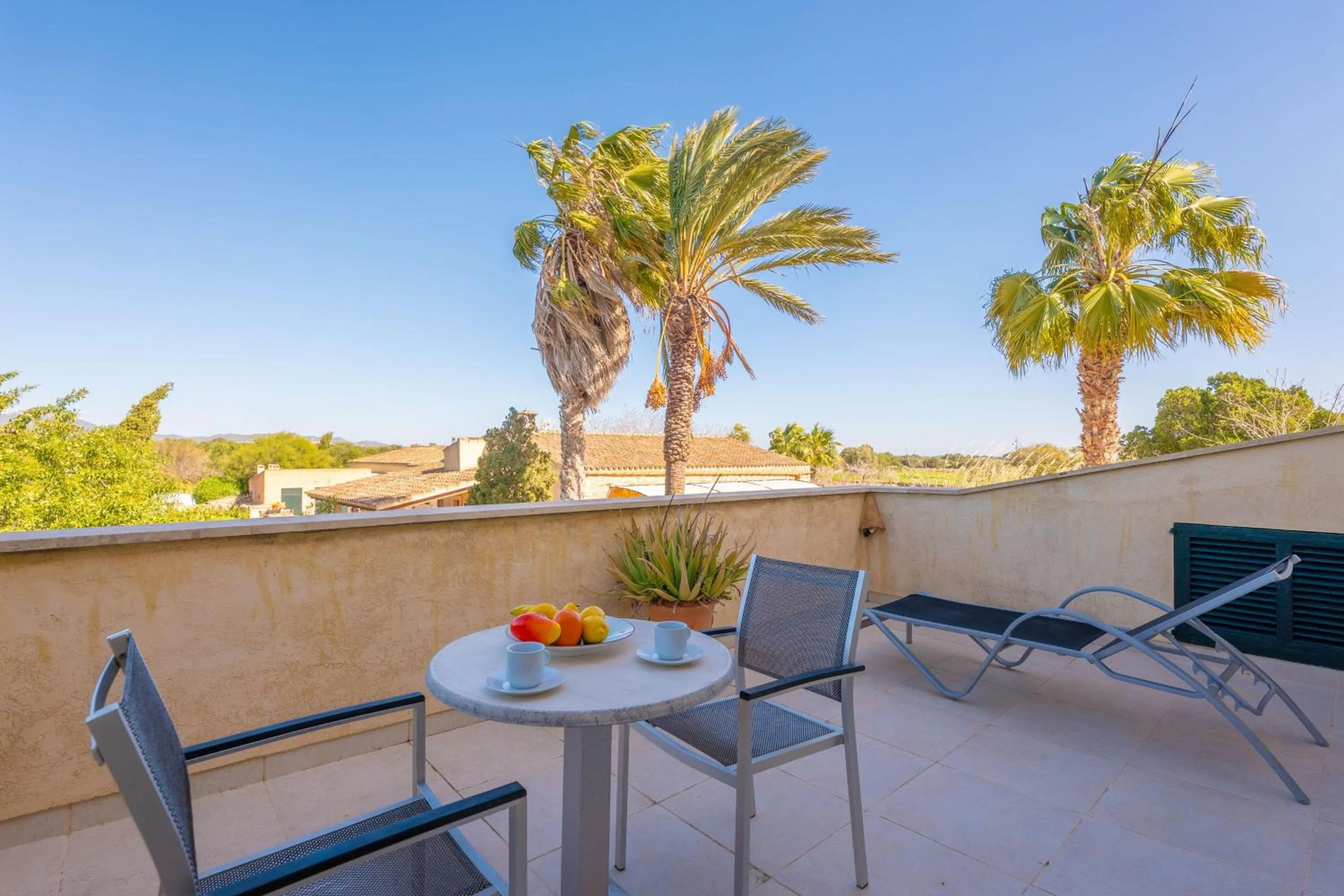 Balcony/Terrace in Agroturismo Mondrago -Antic Na Martina-