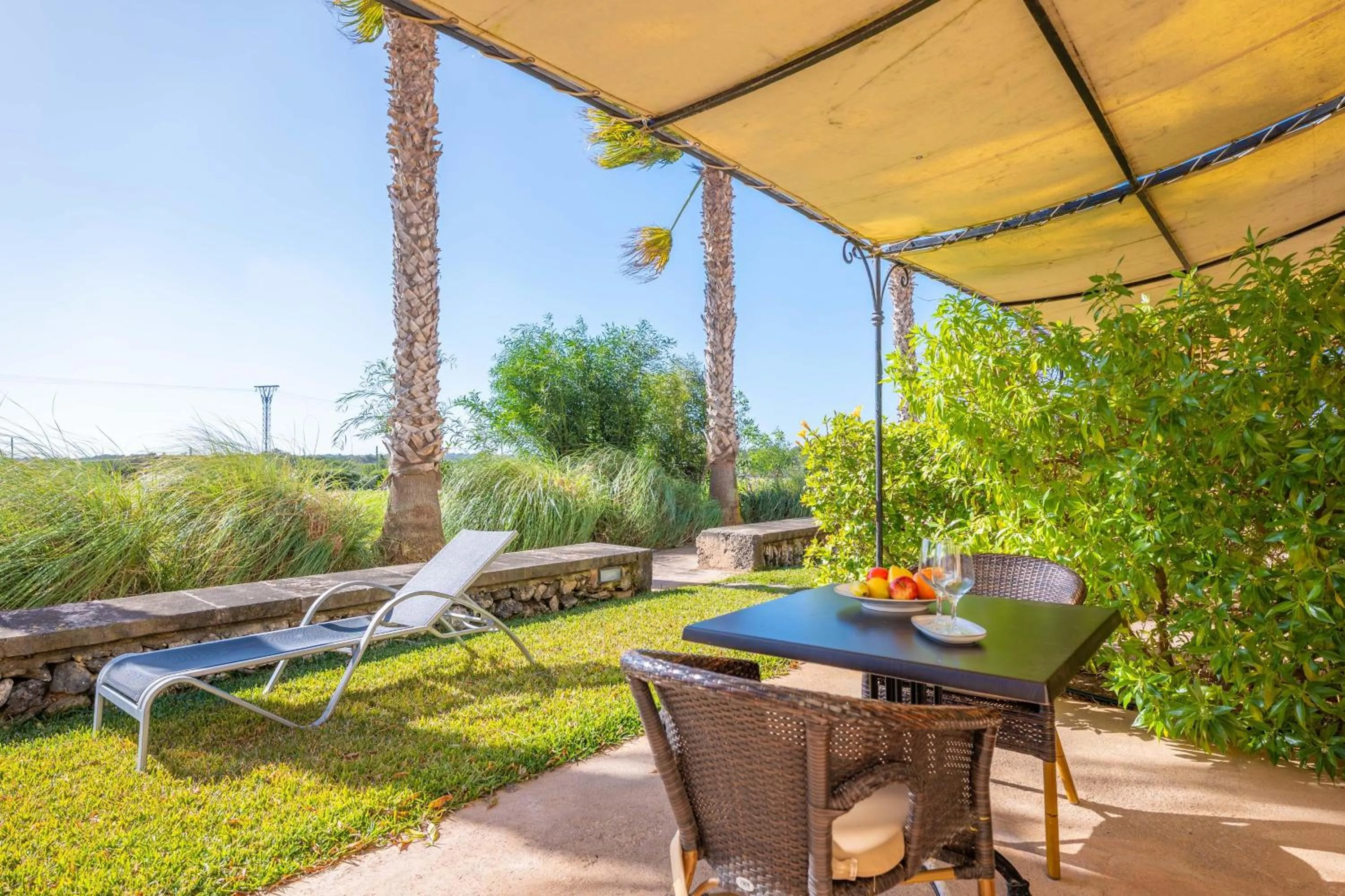 Balcony/Terrace in Agroturismo Mondrago -Antic Na Martina-