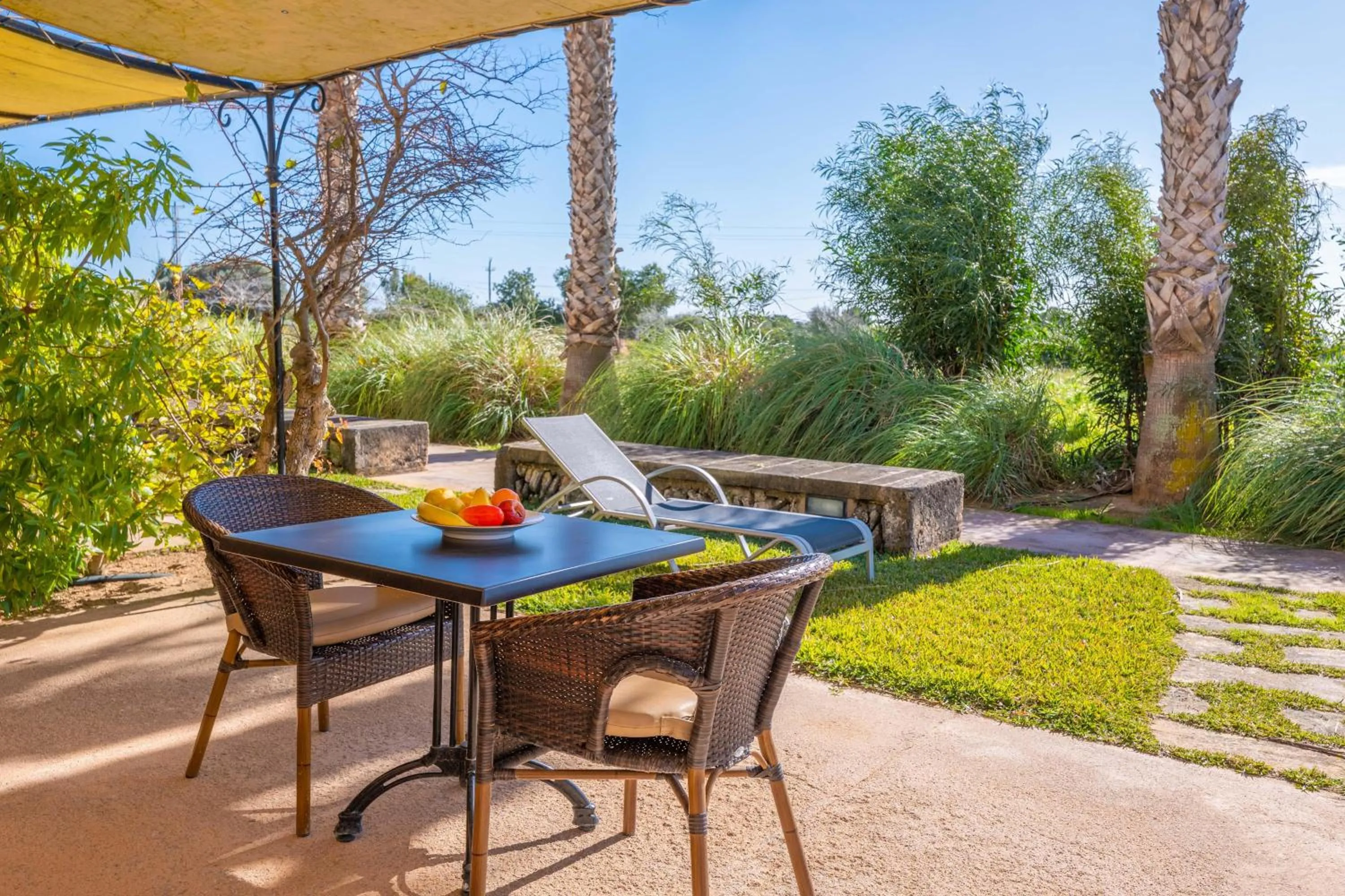 Balcony/Terrace in Agroturismo Mondrago -Antic Na Martina-