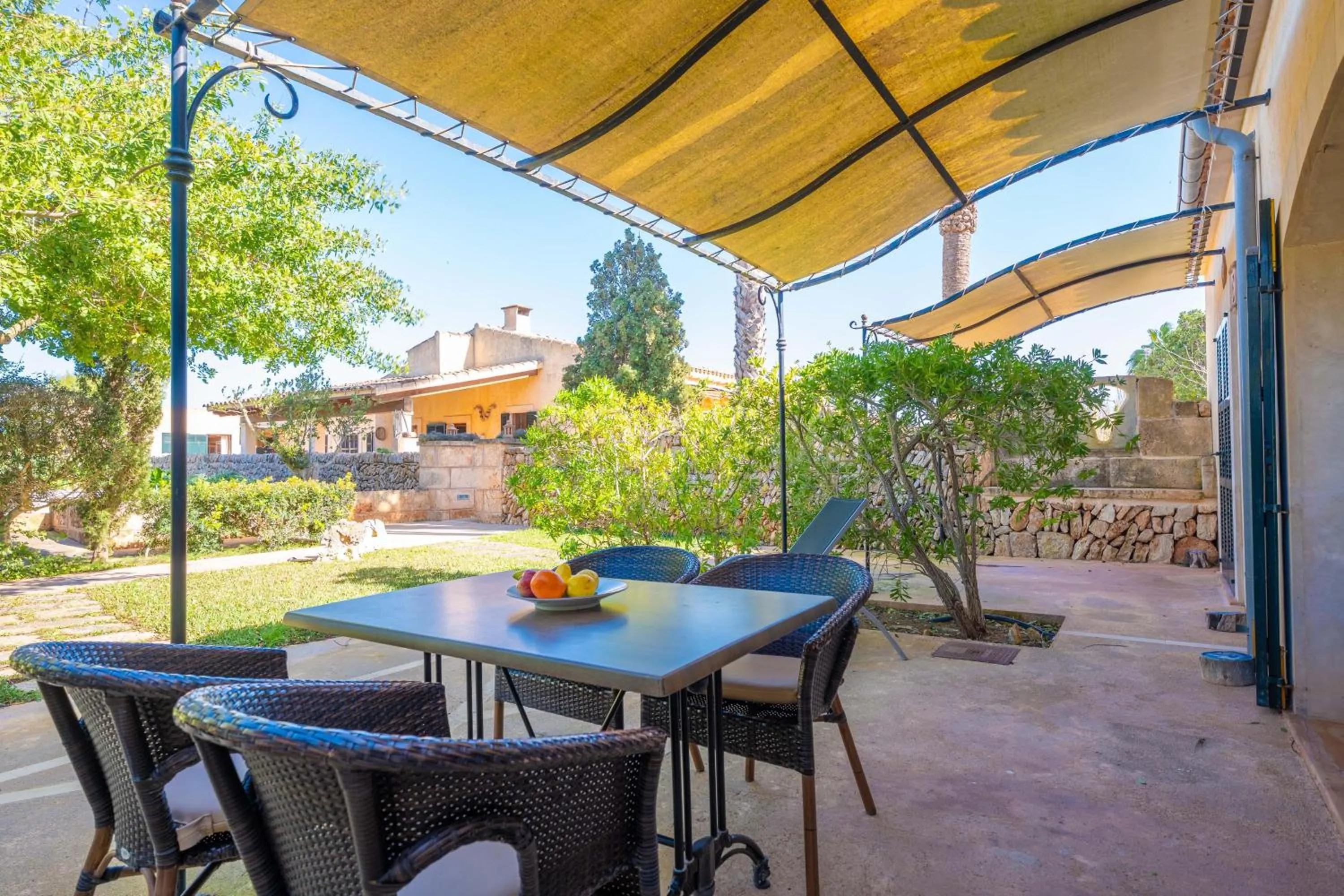 Balcony/Terrace in Agroturismo Mondrago -Antic Na Martina-