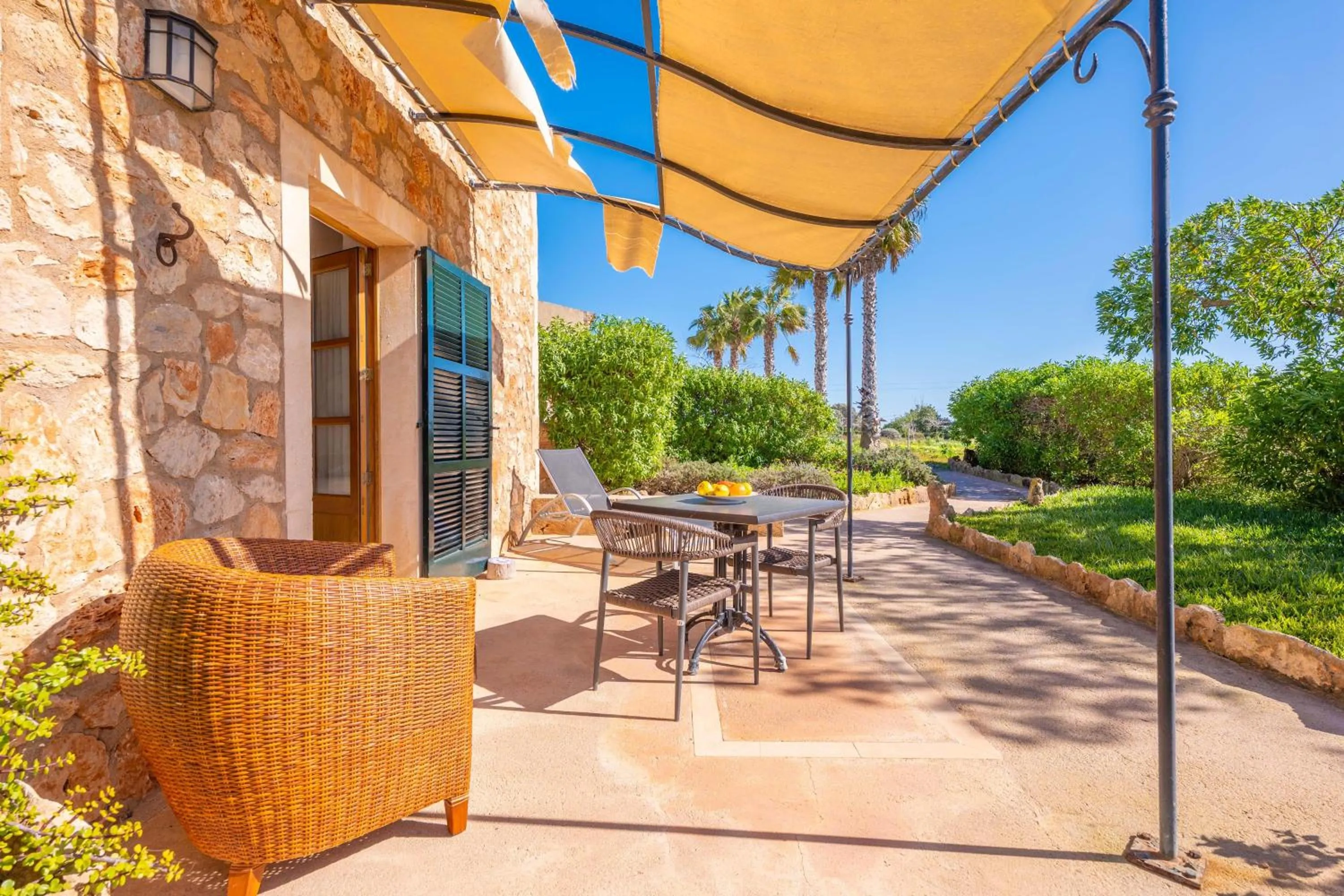 Balcony/Terrace in Agroturismo Mondrago -Antic Na Martina-