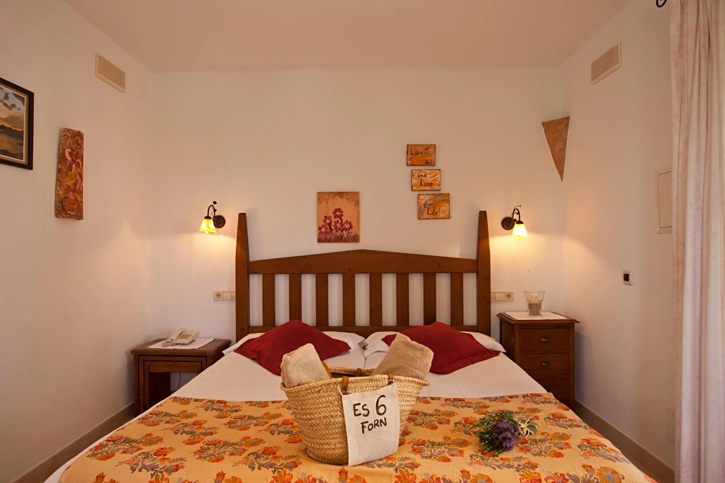 Day, Bed in Agroturisme Na Martina