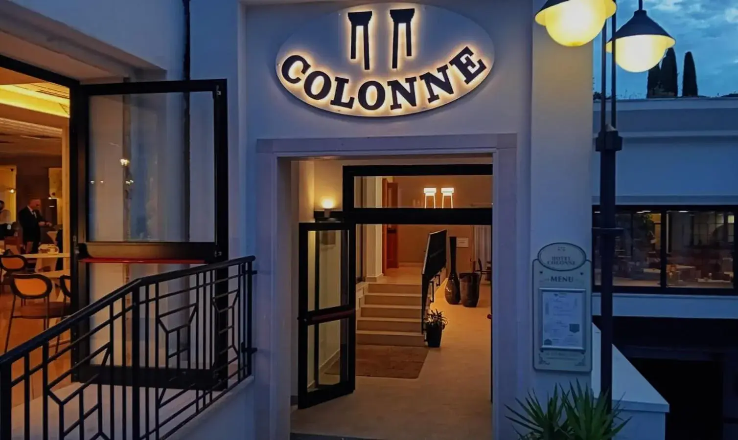 Property building in Hotel Colonne Property building in Hotel Colonne