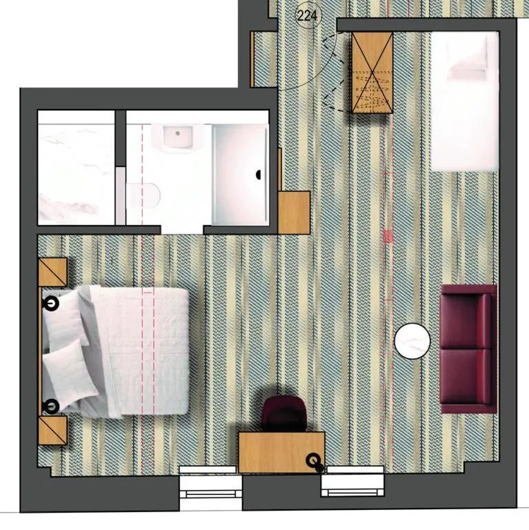 Photo of the whole room in Hotel Miriquidi All Inklusive