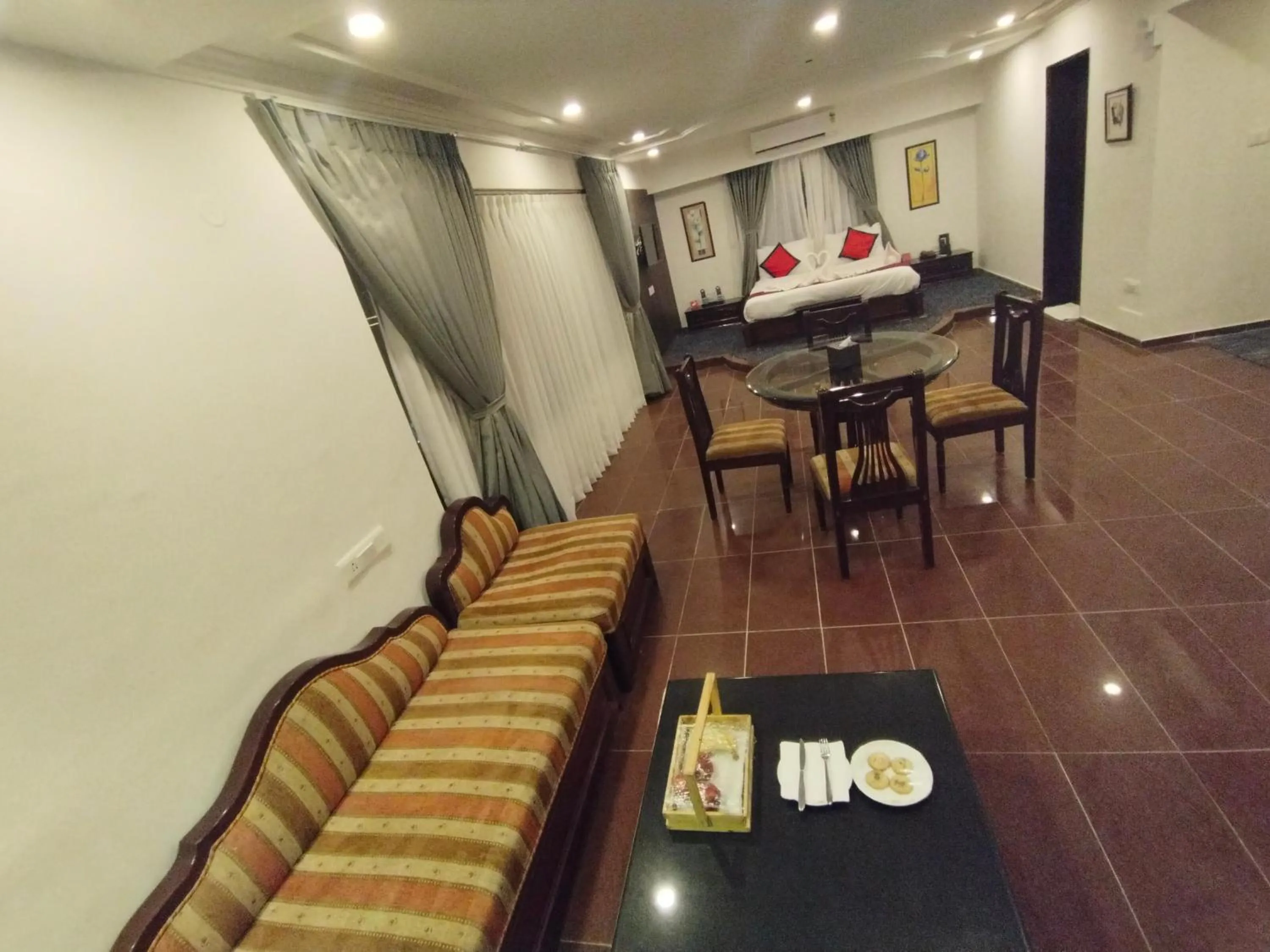 Living room in Spree Hotel Rajkot