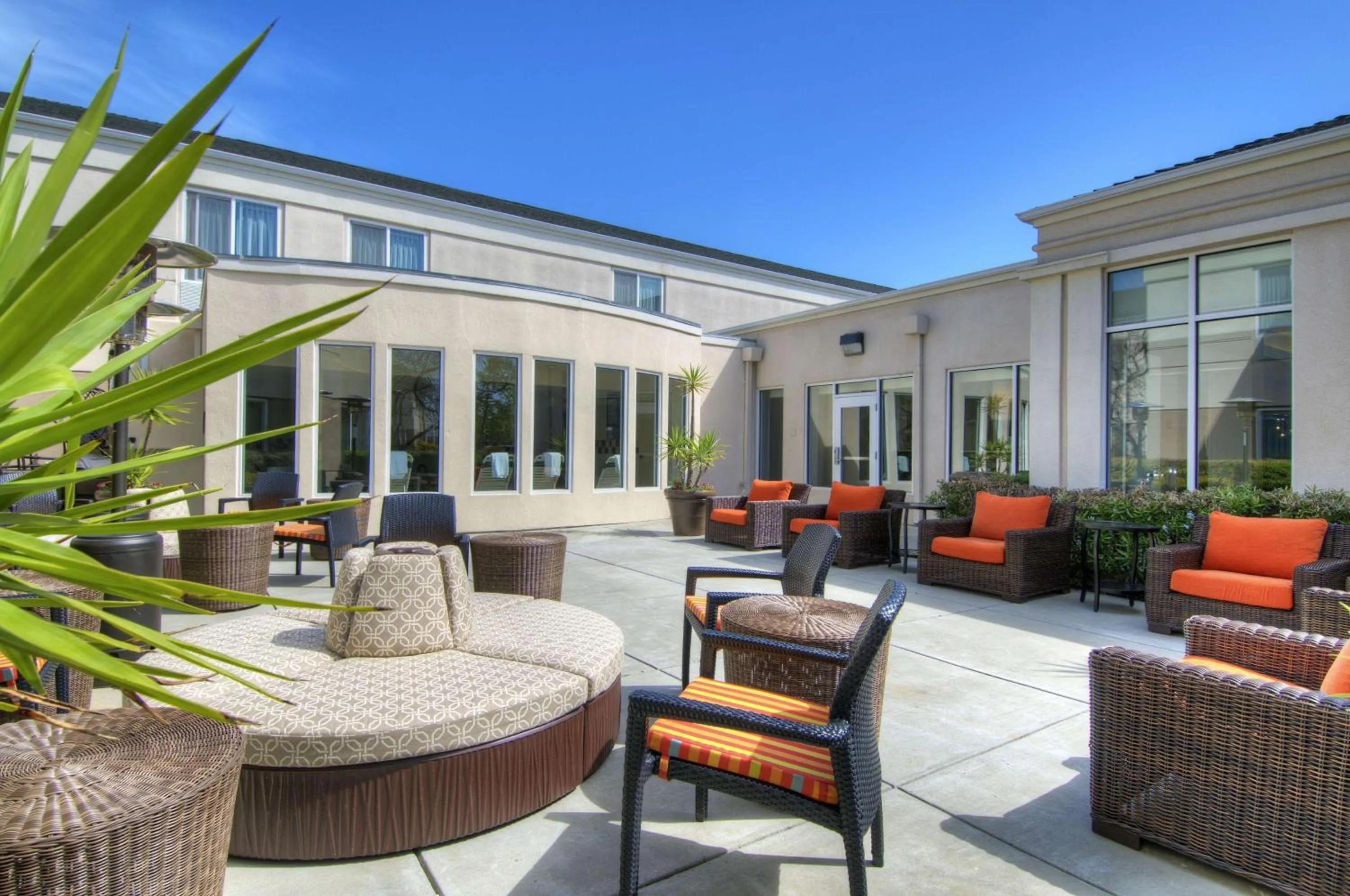 Patio in Hilton Garden Inn Livermore