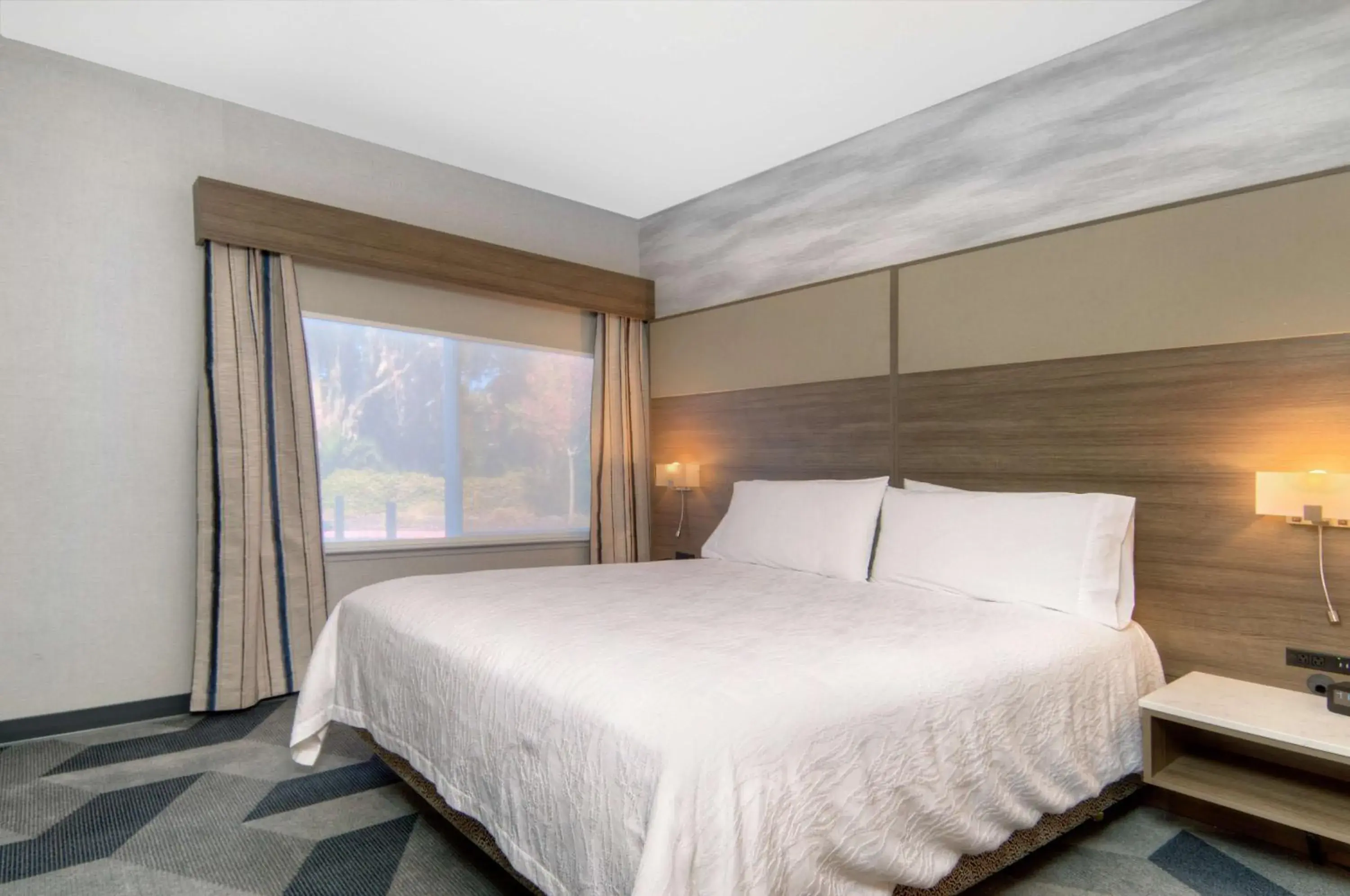 View (from property/room), Bed in Hilton Garden Inn Livermore View (from property/room), Bed in Hilton Garden Inn Livermore