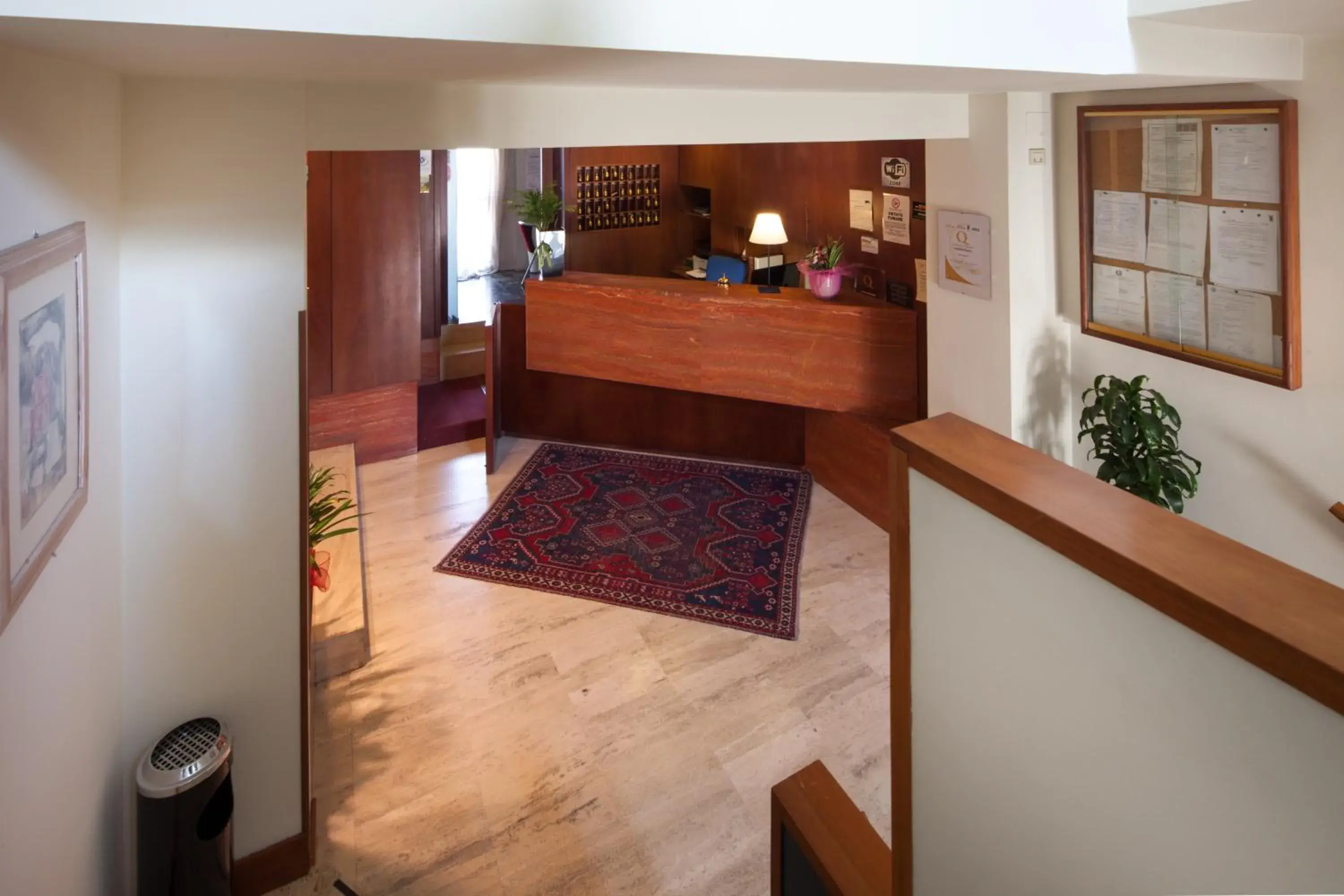 Lobby or reception in Hotel Mariani Lobby or reception in Hotel Mariani