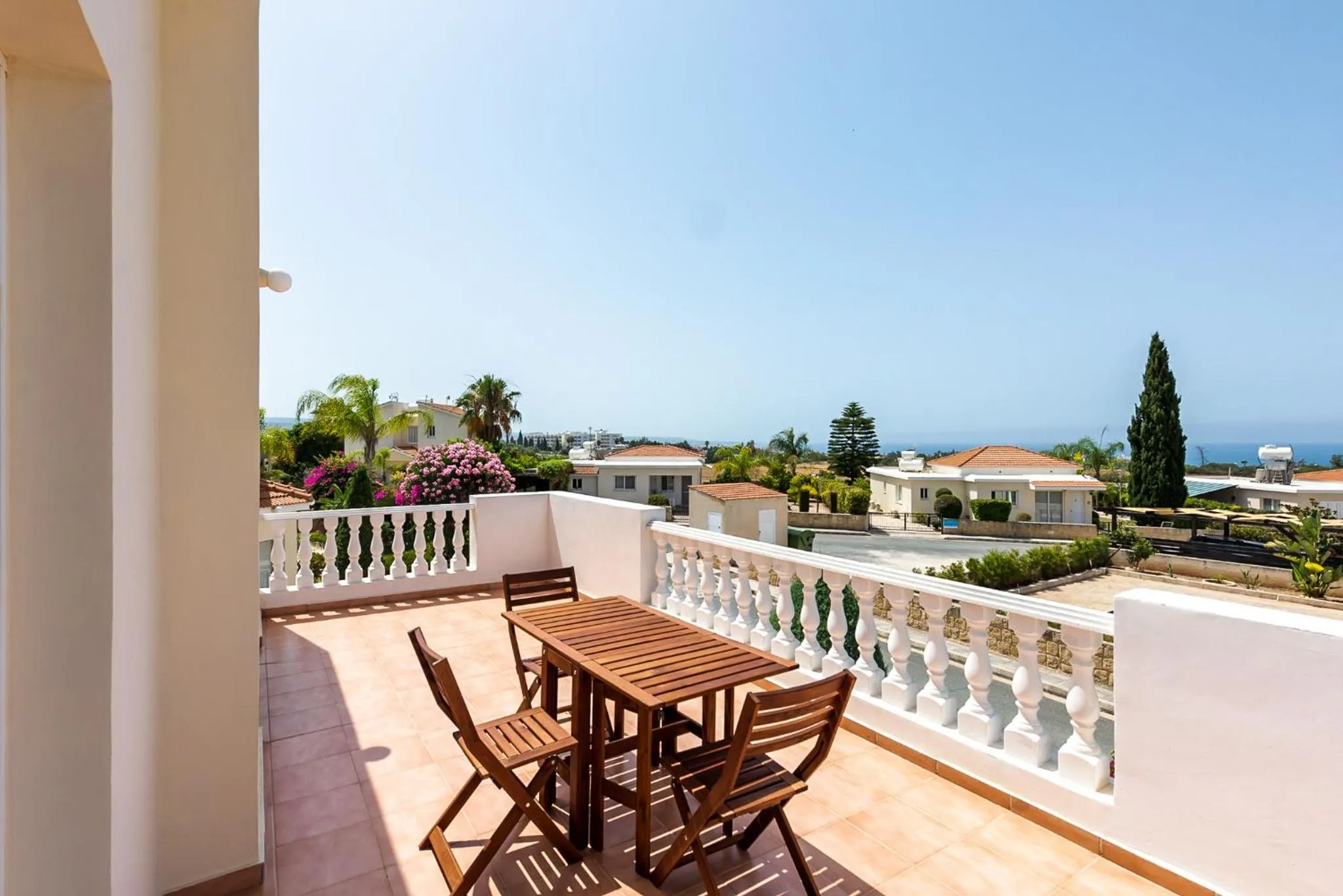 Patio in Villa Alysia by Ezoria Villas