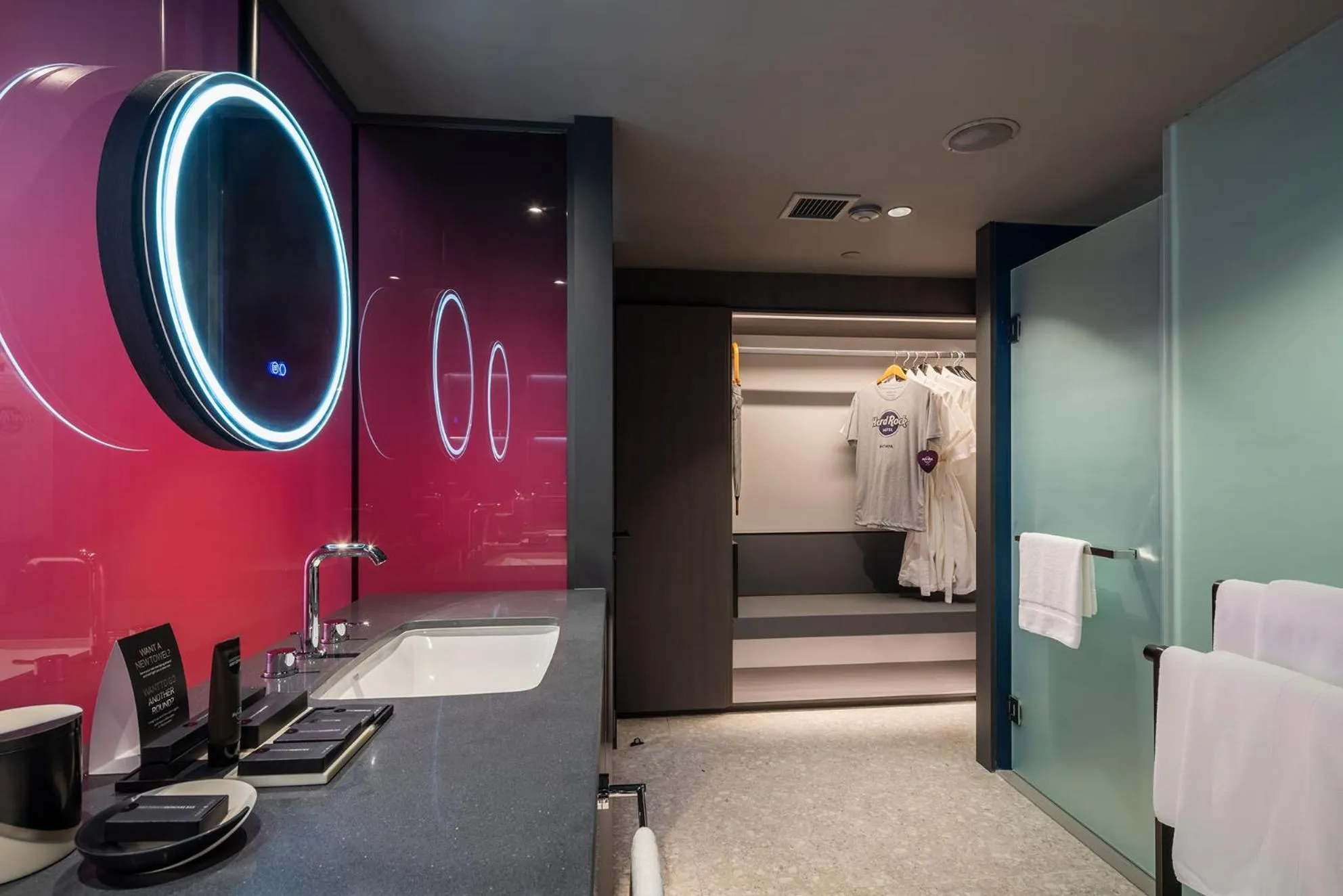 Bathroom in Hard Rock Hotel Pattaya