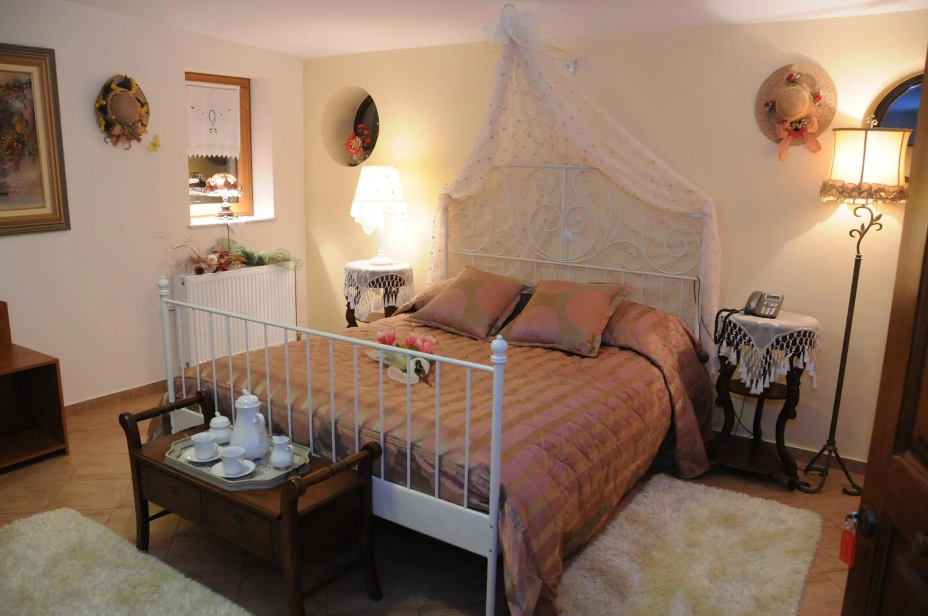 Bed in Margit Suites Hotel