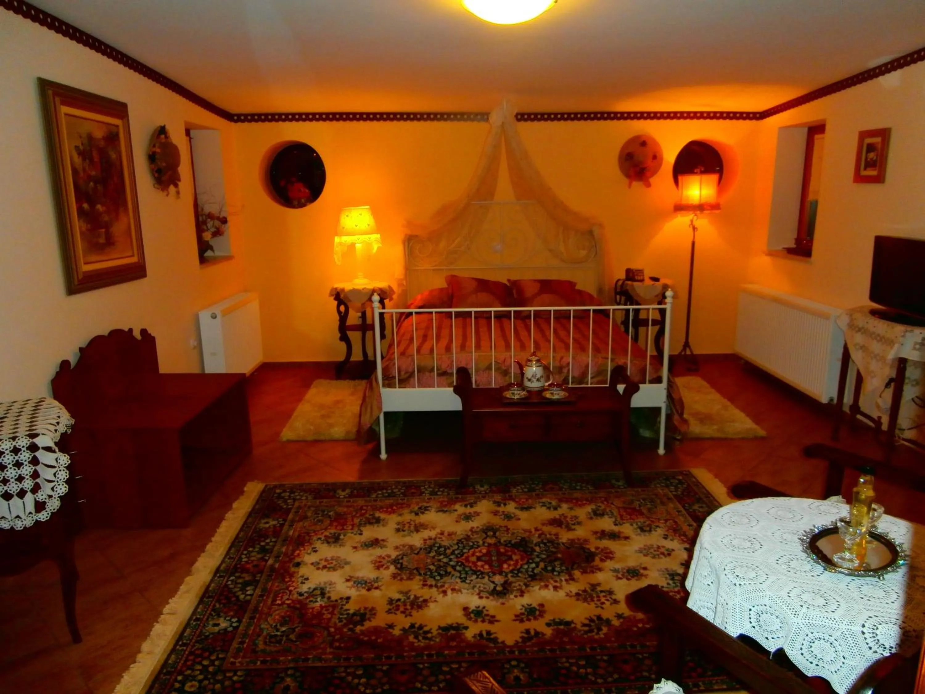 Bed in Margit Suites Hotel