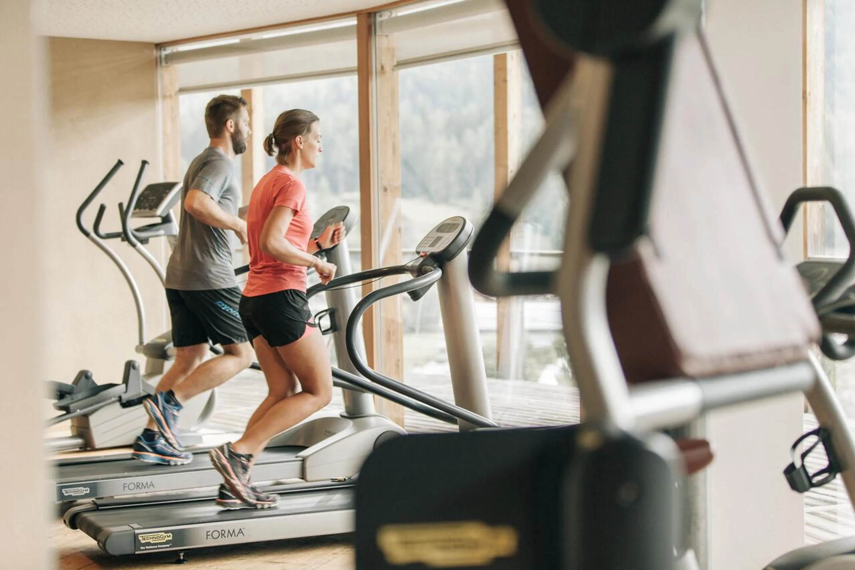 Fitness centre/facilities in Naturhotel Leitlhof