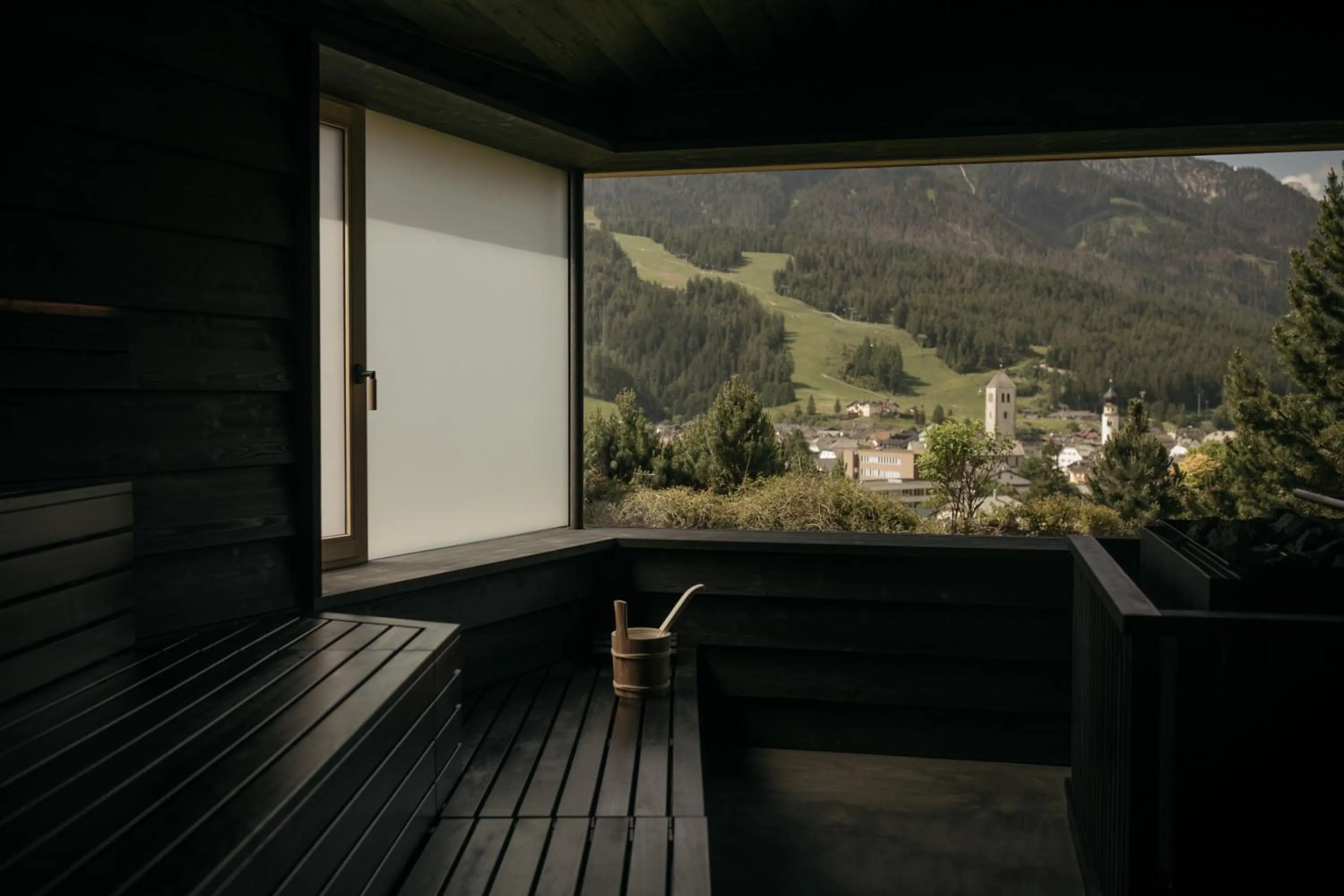Sauna in Naturhotel Leitlhof