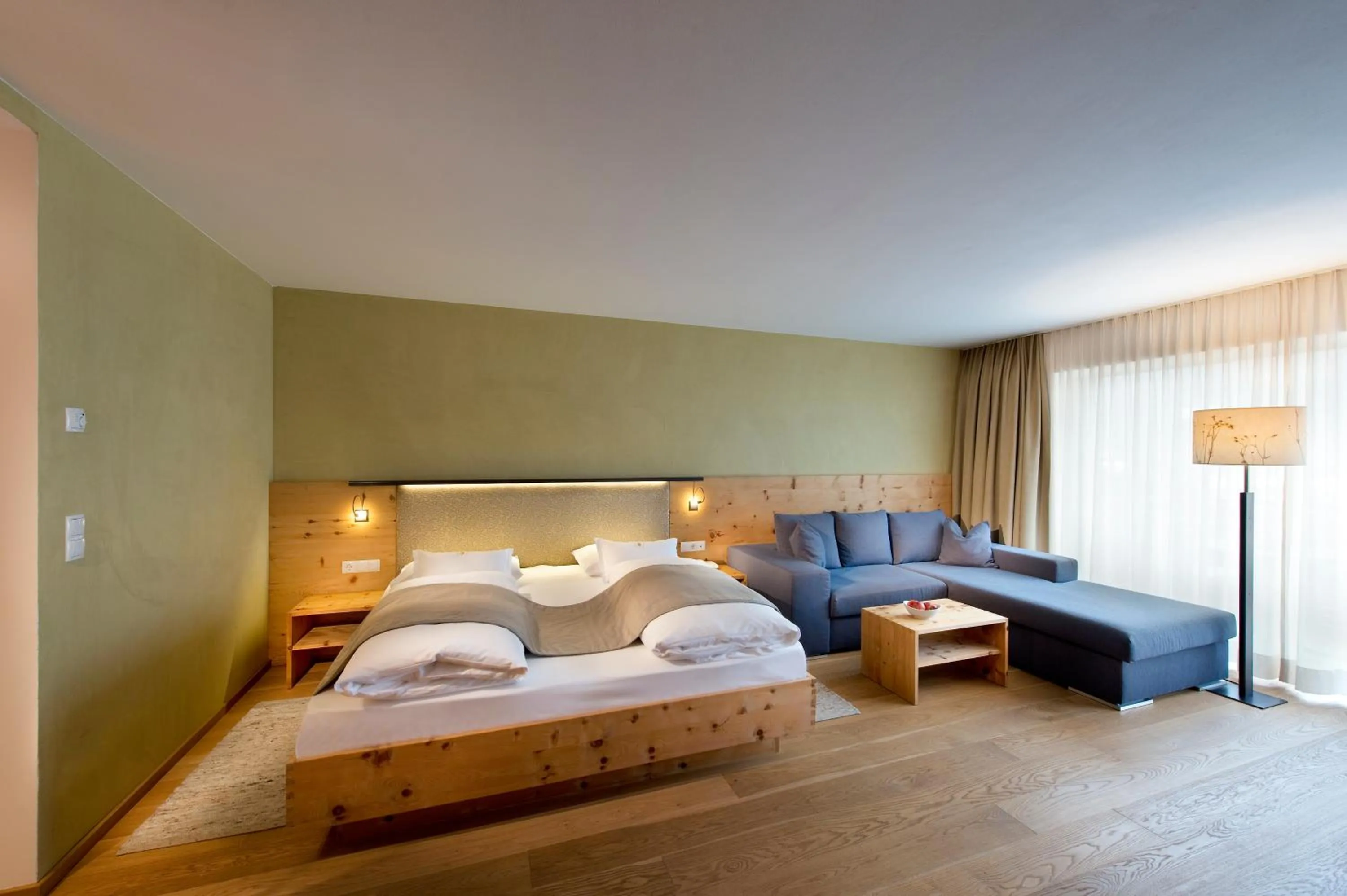 Bedroom, Bed in Naturhotel Leitlhof