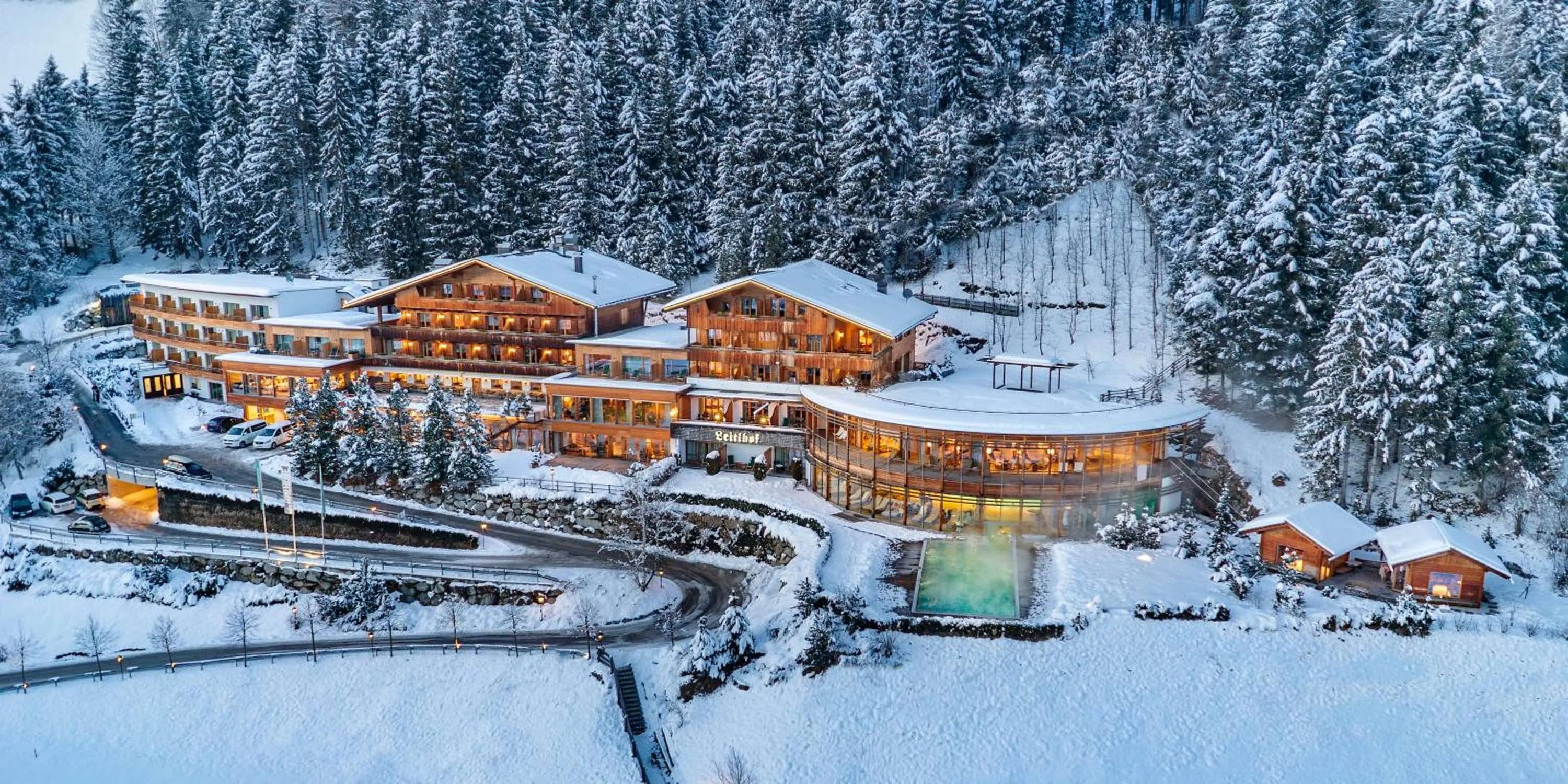 Property building in Naturhotel Leitlhof