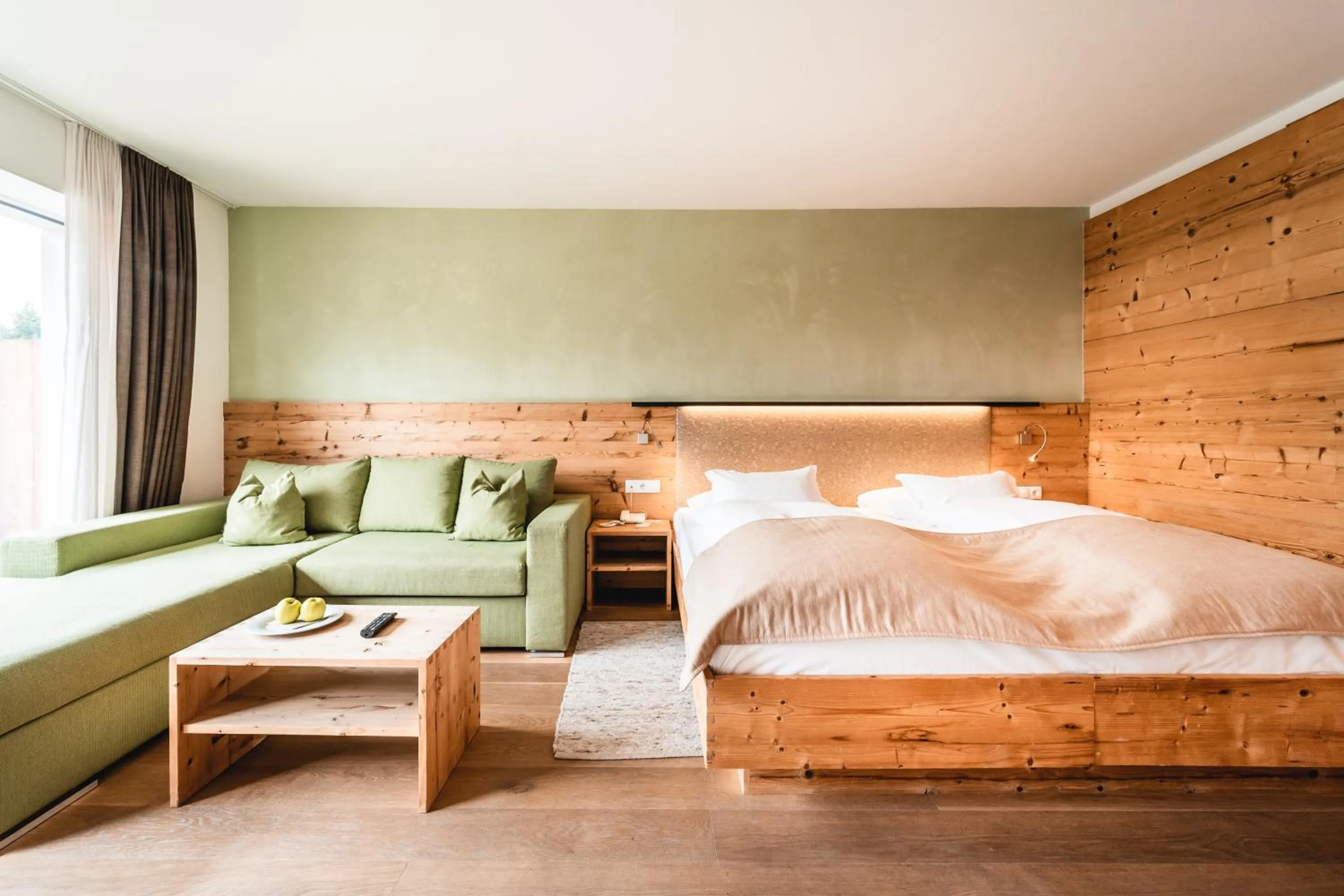 Bedroom, Bed in Naturhotel Leitlhof