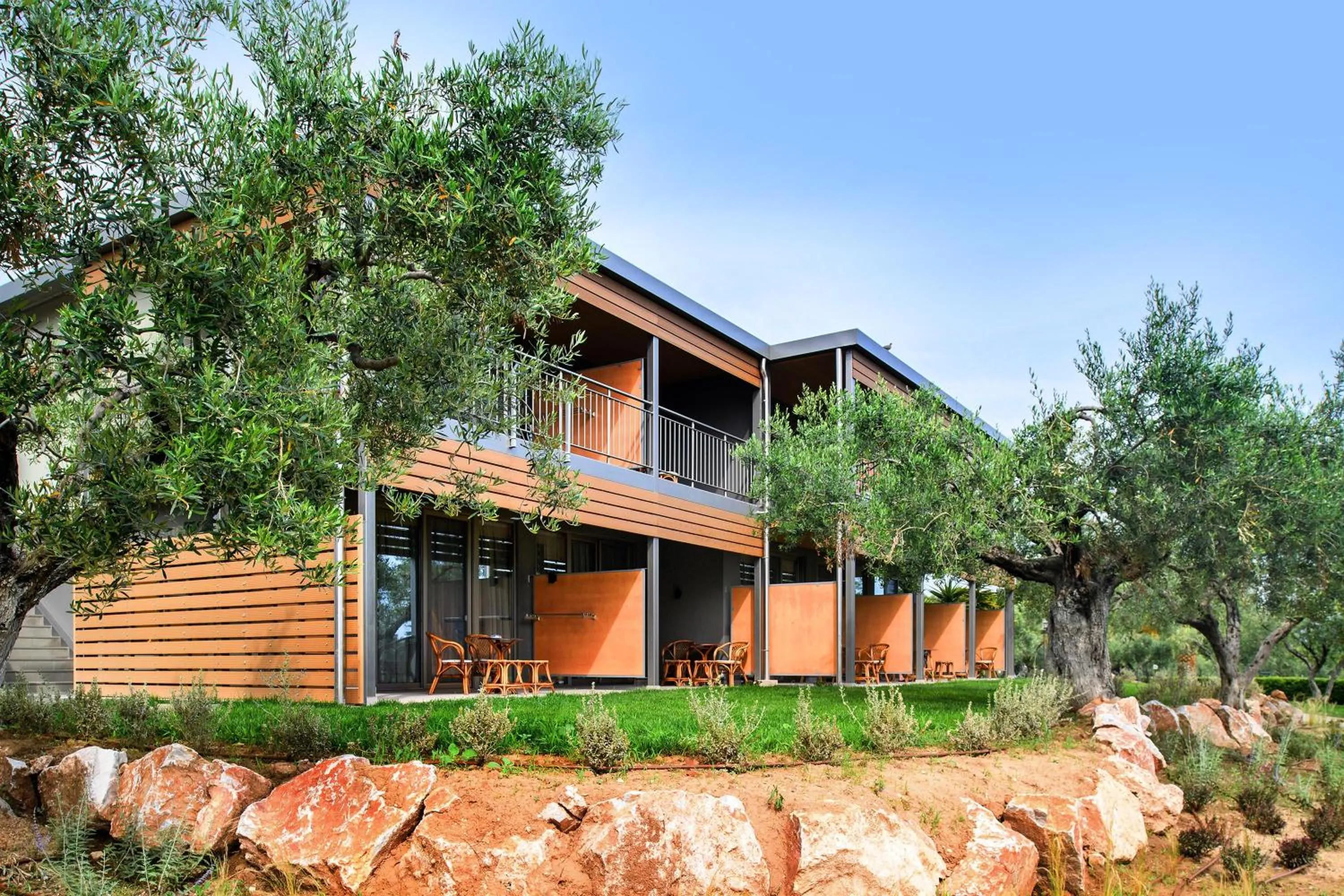 Property building in Blue Dolphin Hotel