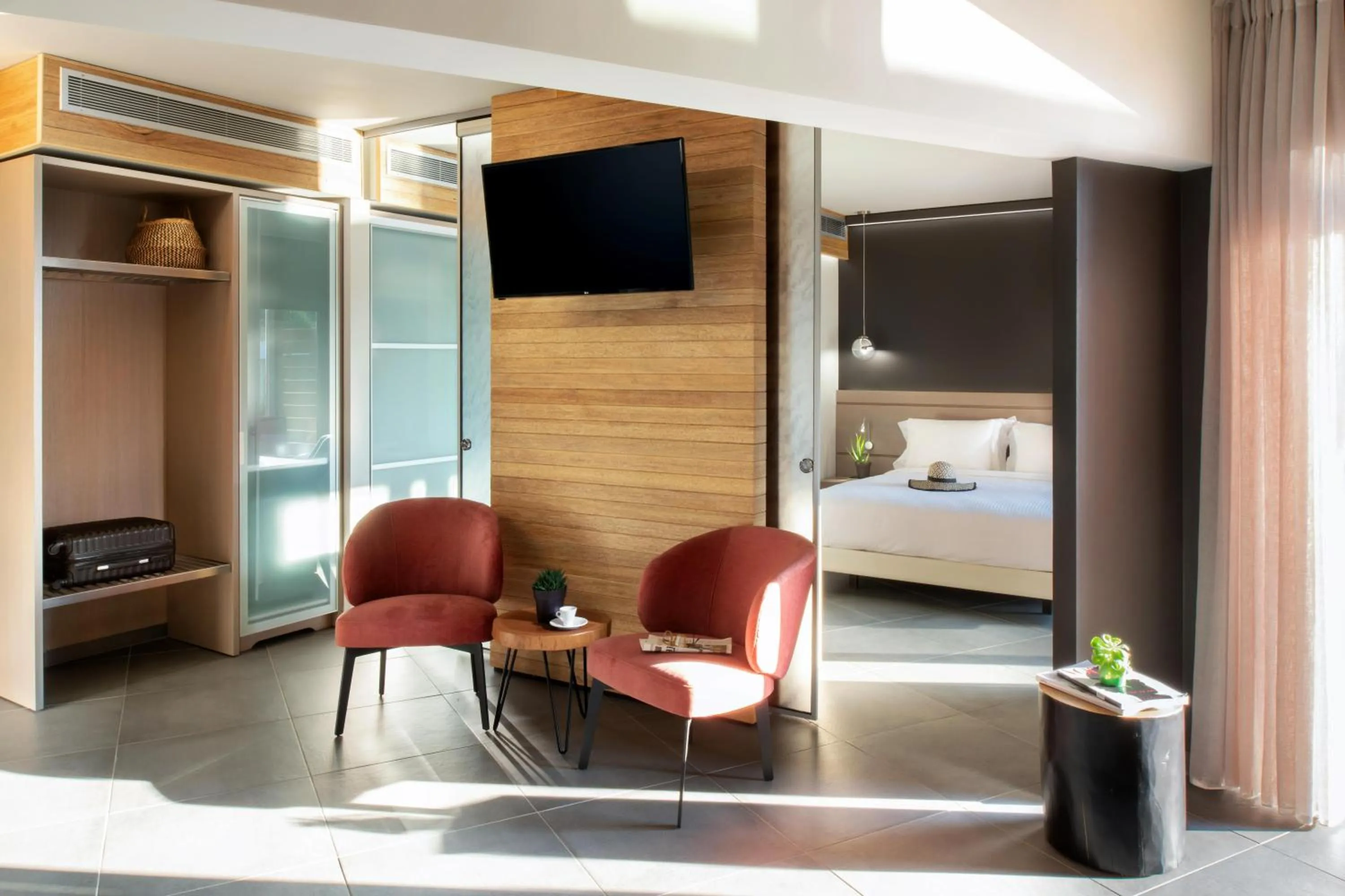 Photo of the whole room in Blue Dolphin Hotel