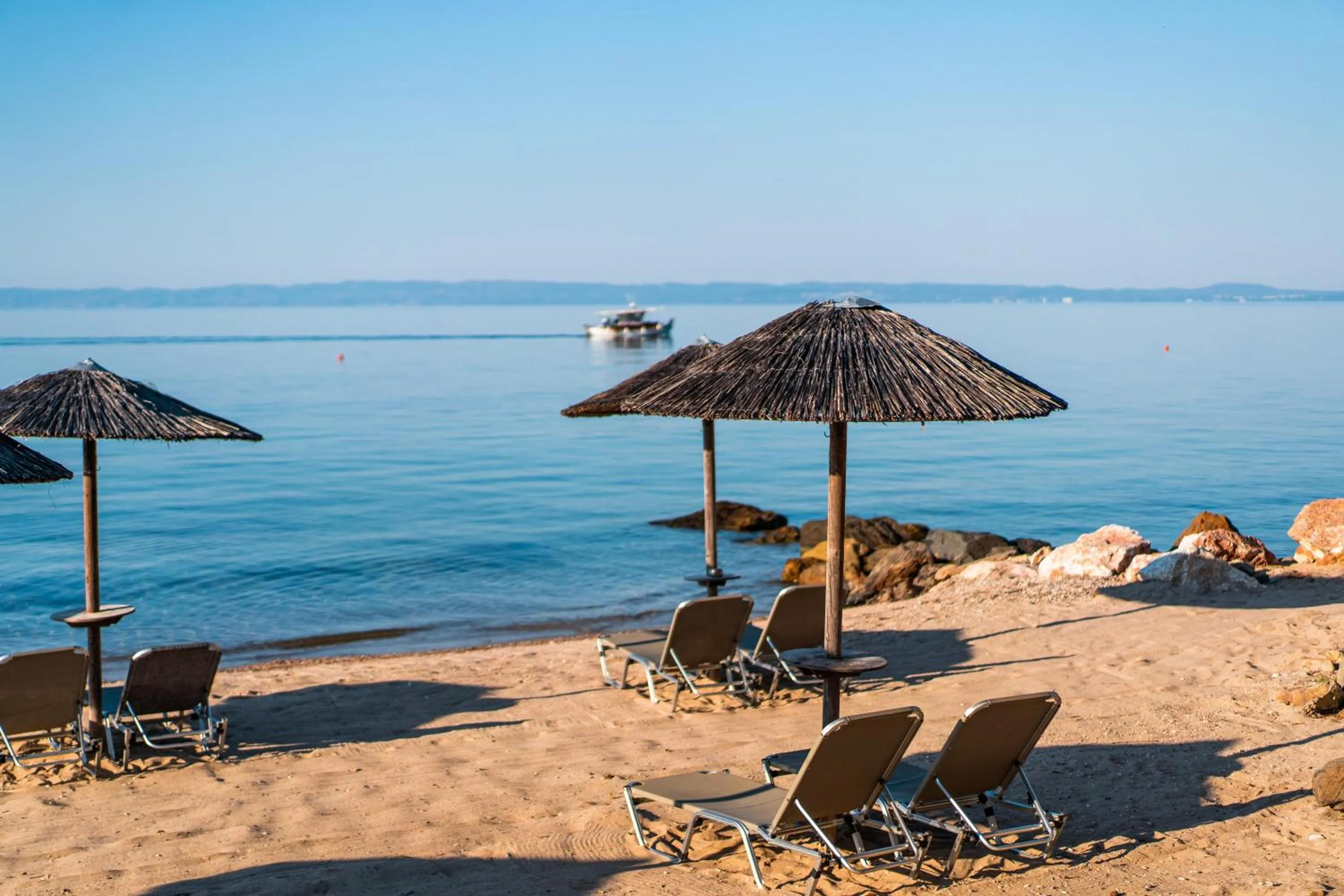 Beach in Blue Dolphin Hotel