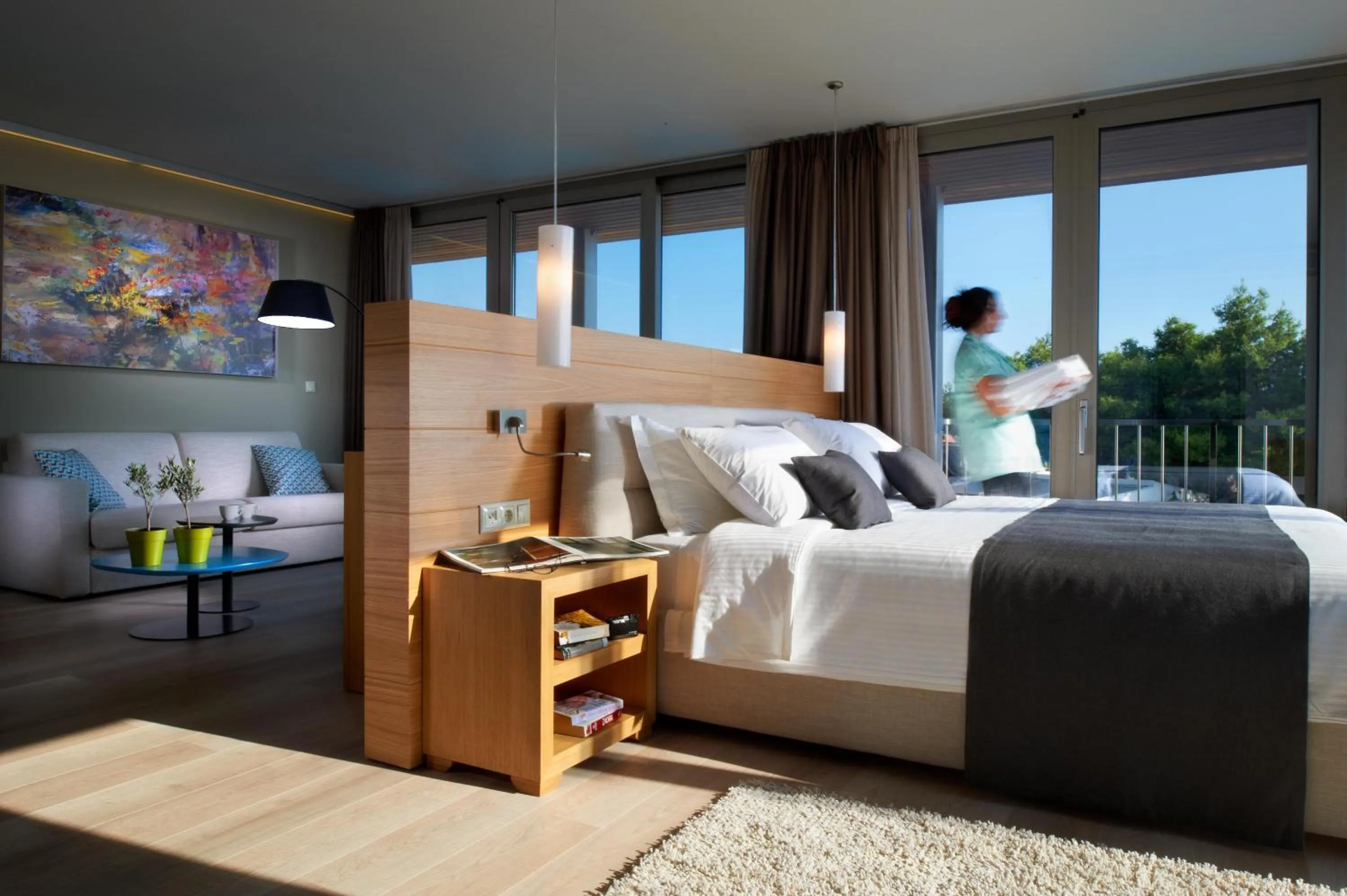 Photo of the whole room in Blue Dolphin Hotel