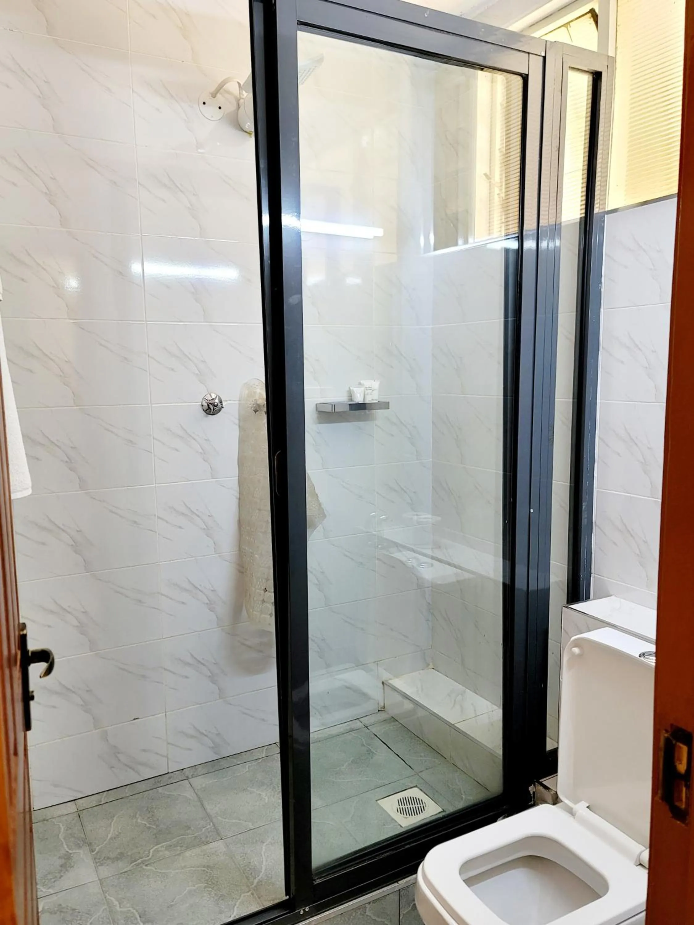 Shower in United Kenya Club