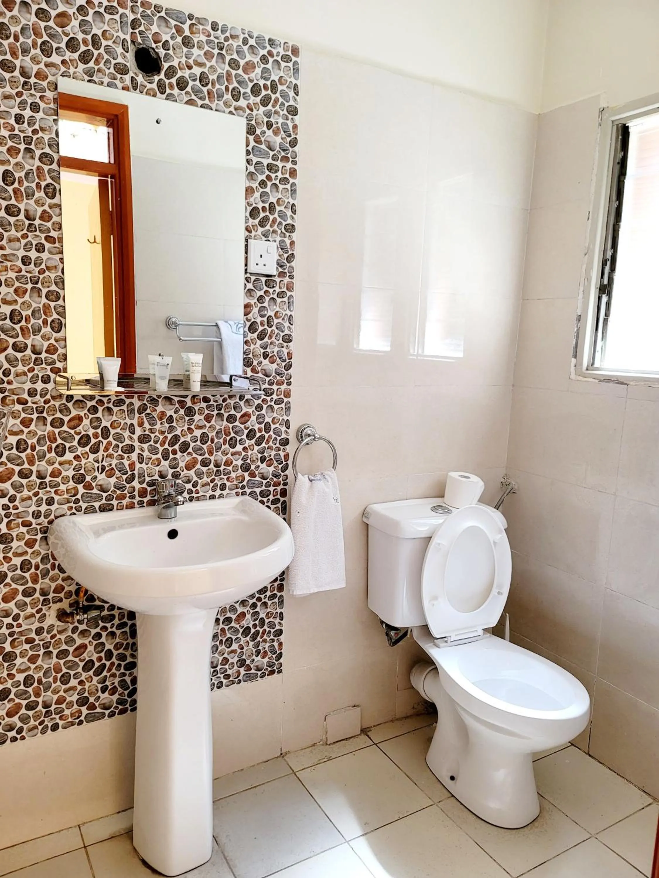 Shower in United Kenya Club